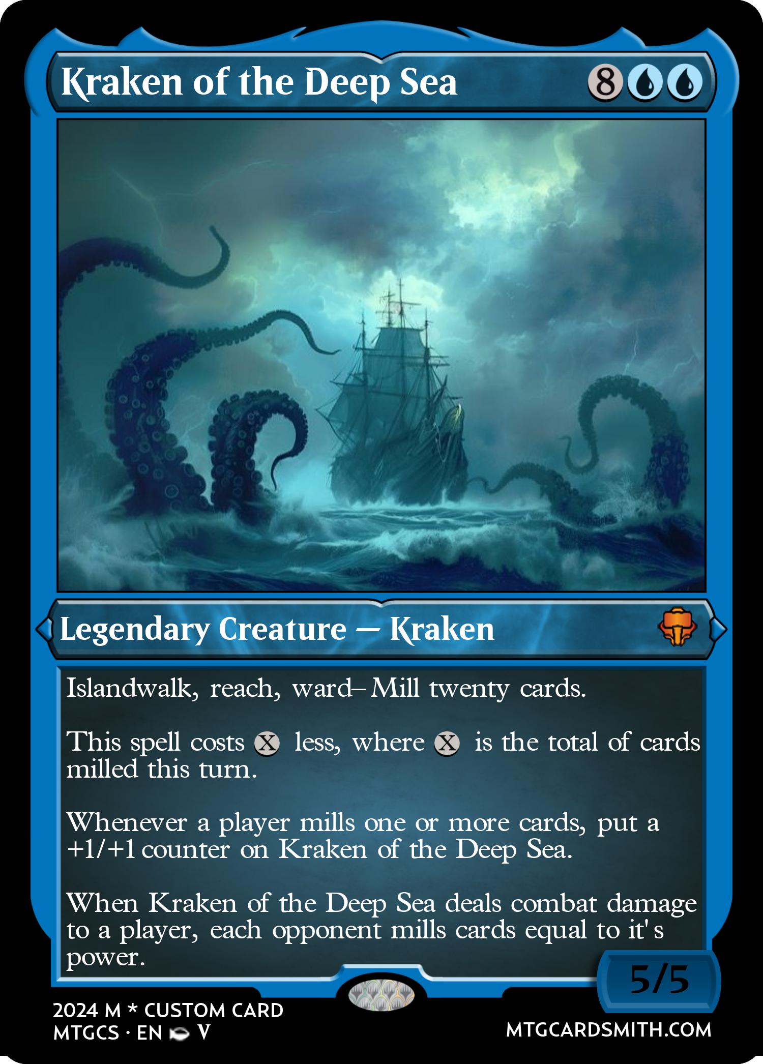 Kraken of the Deep Sea