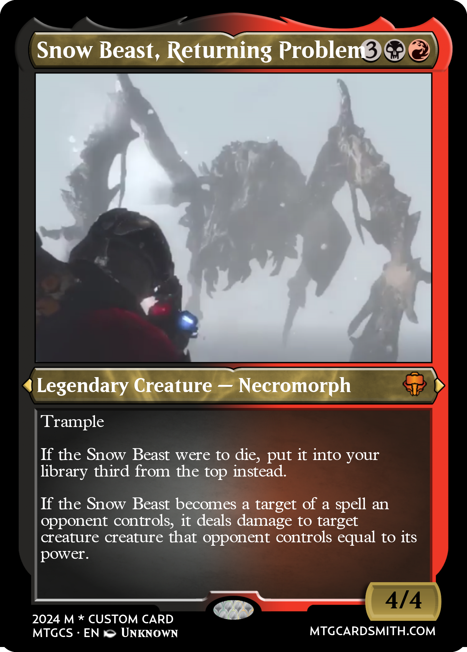 Snow Beast, Returning Problem