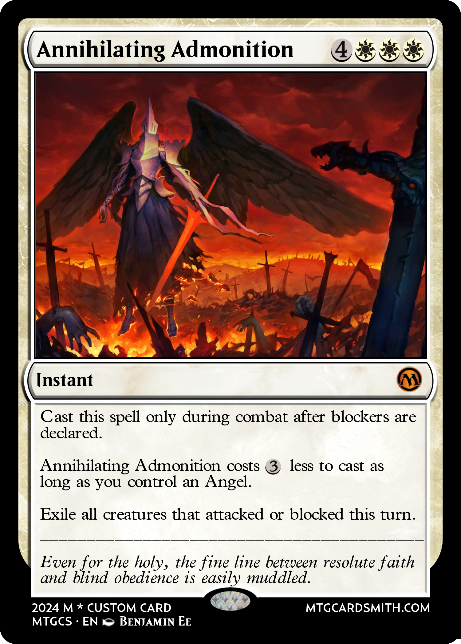 Annihilating Admonition