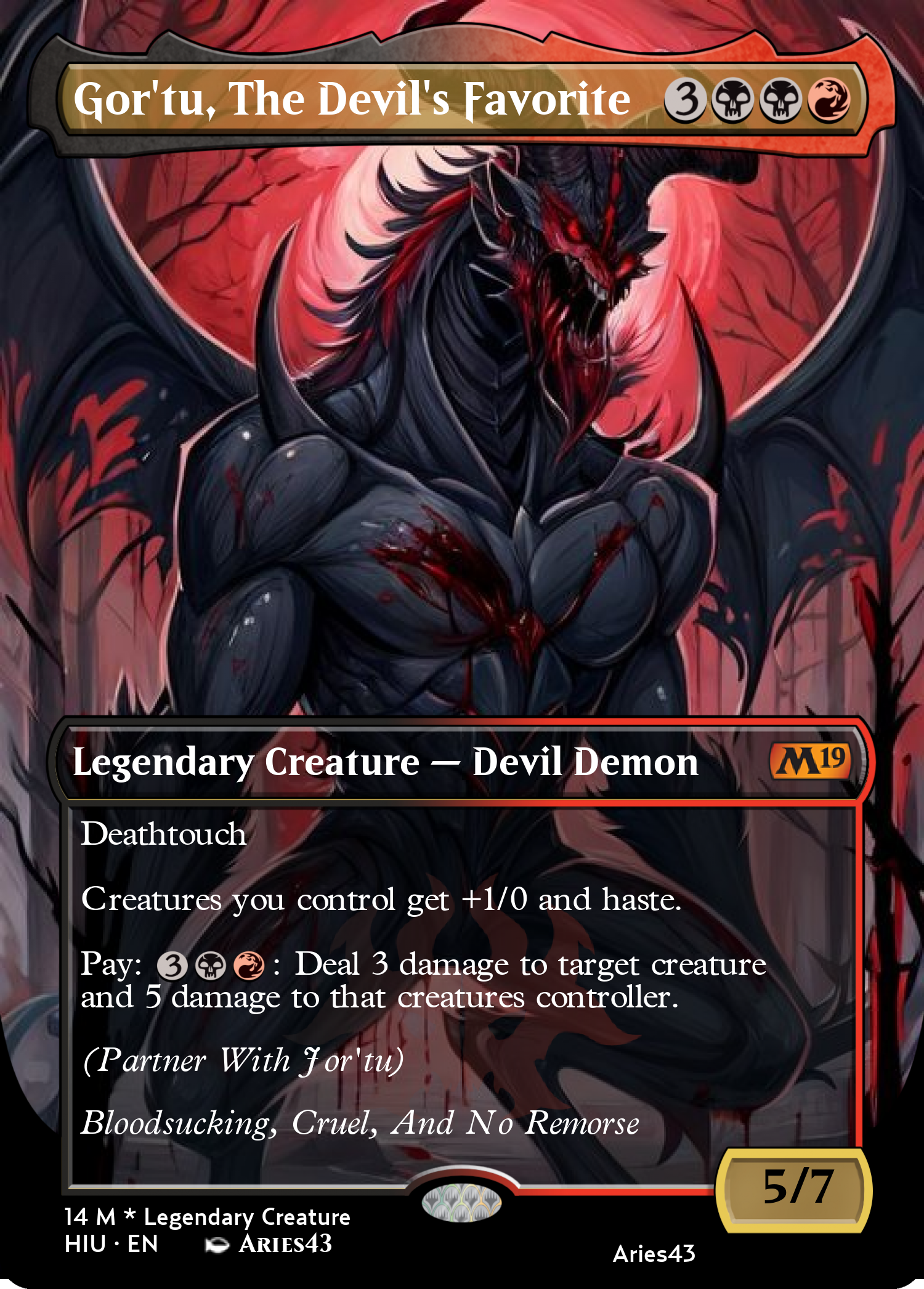 Gor'tu, The Devil's Favorite 