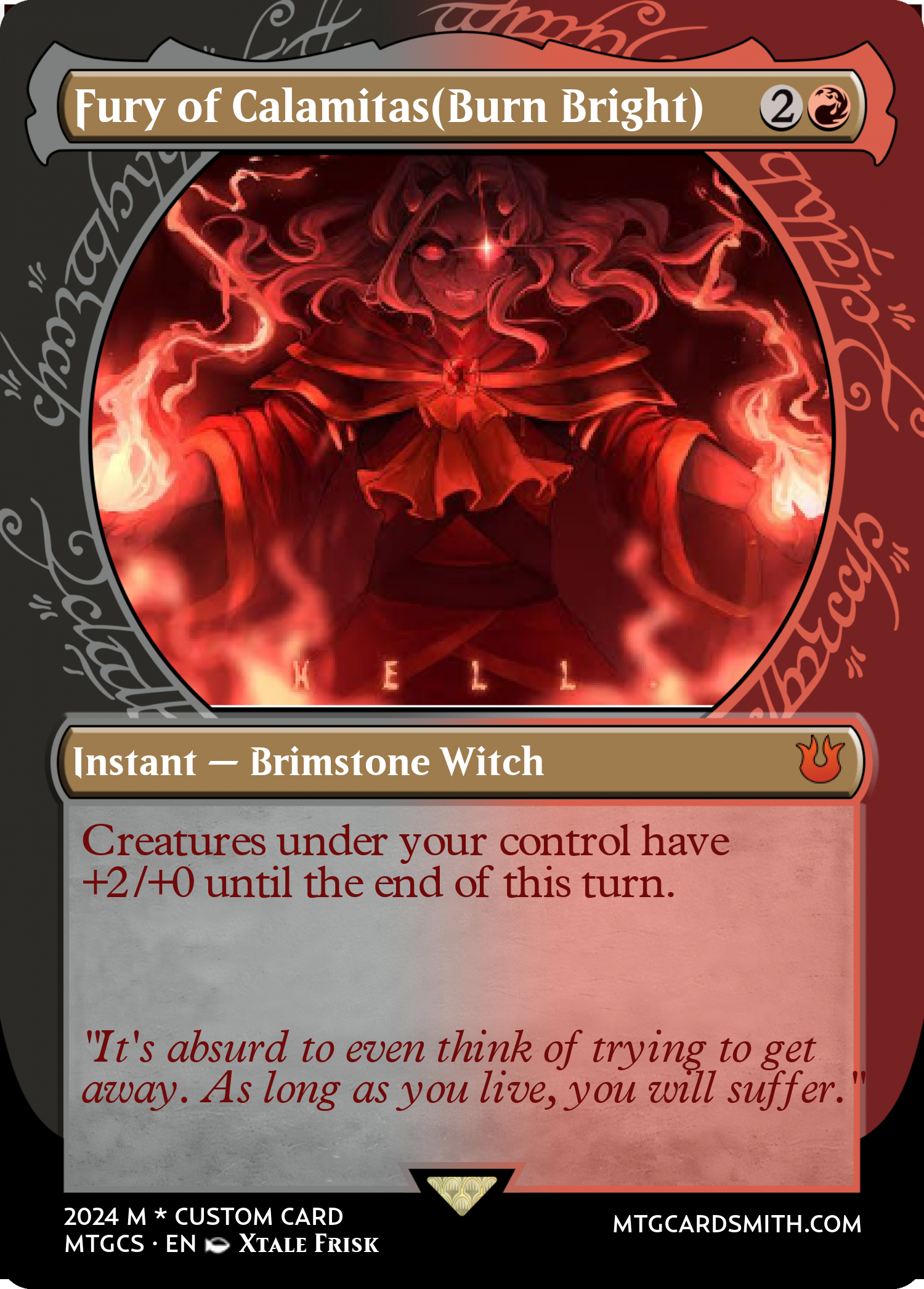 Fury of Calamitas(Burn Bright)