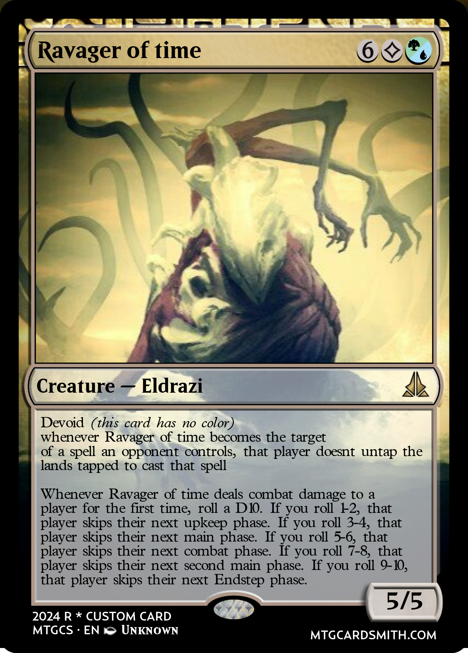 Ravager of time