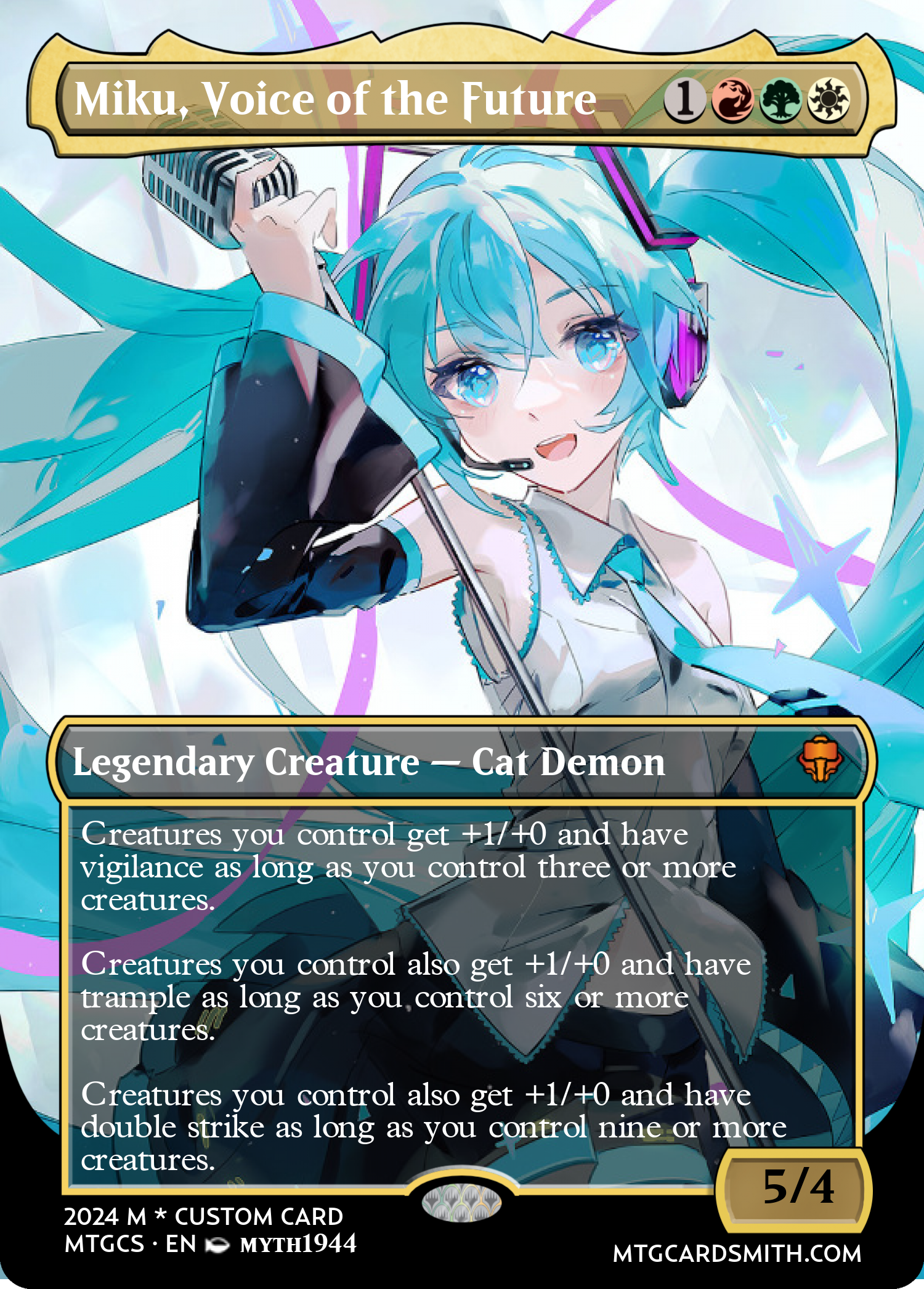 Miku, Voice of the Future