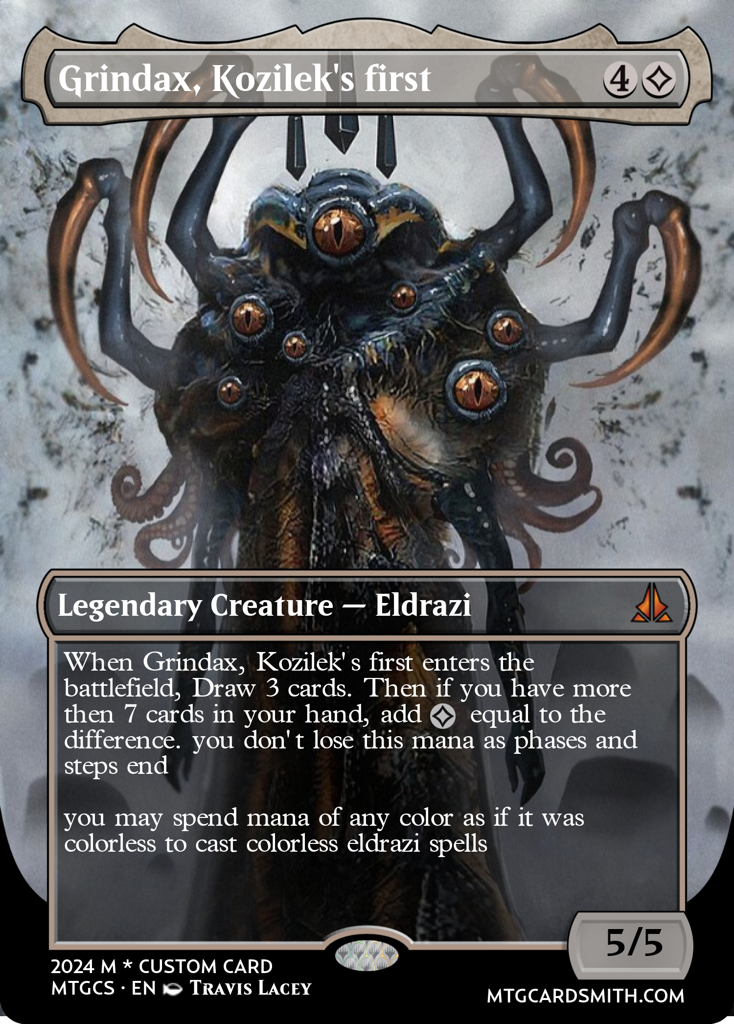 Grindax, Kozilek's first