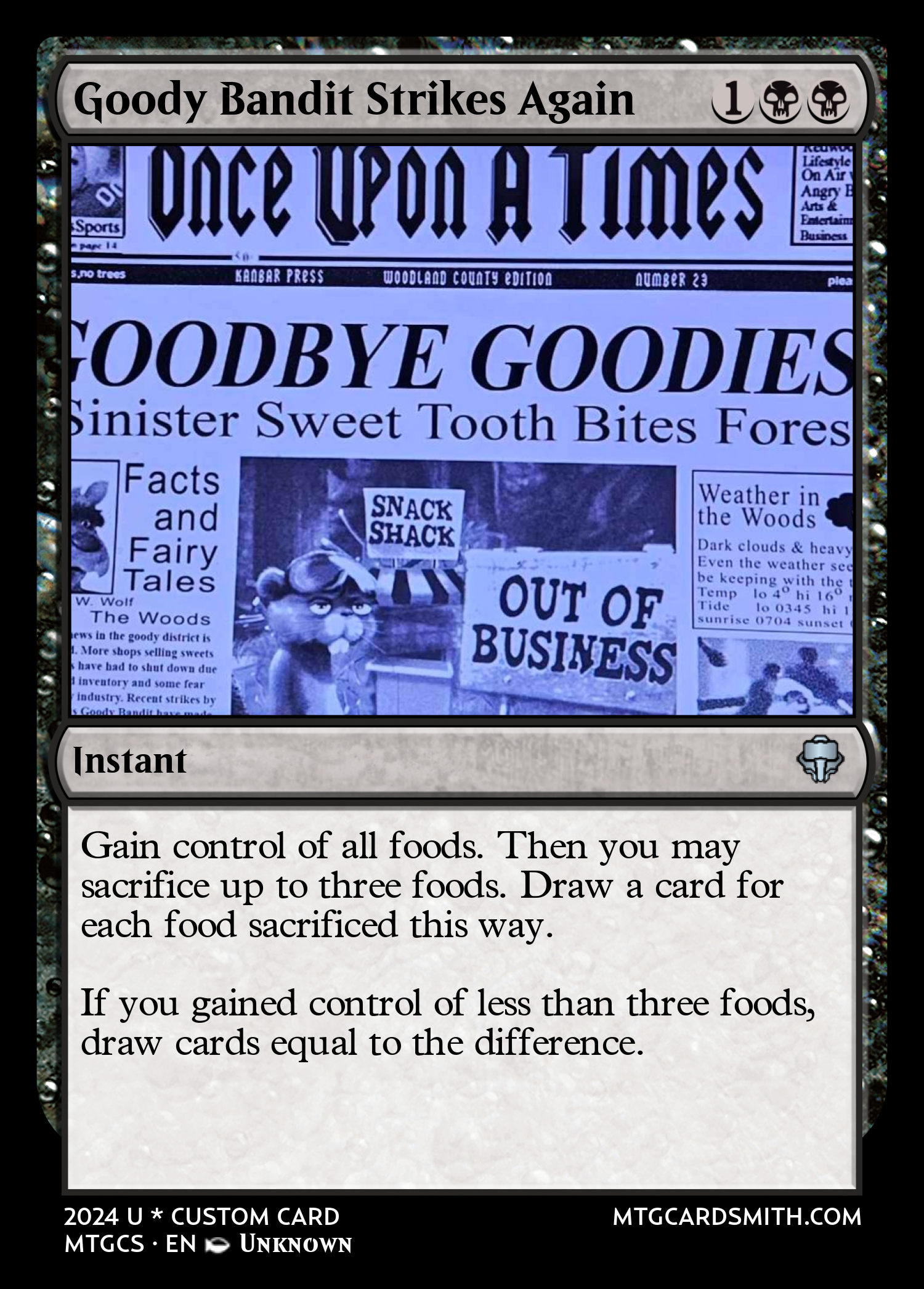 Goody Bandit Strikes Again