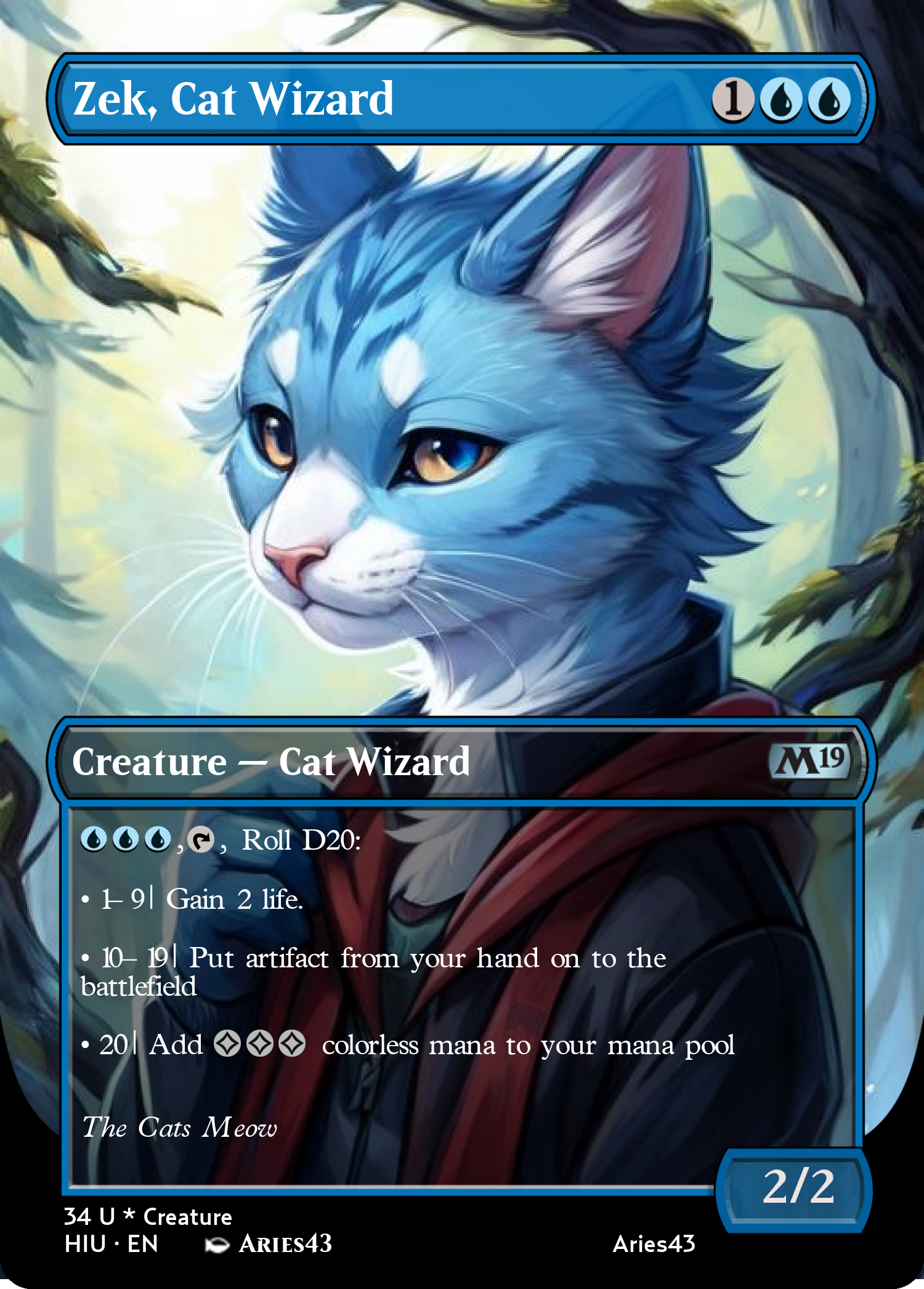 Zek, Cat Wizard