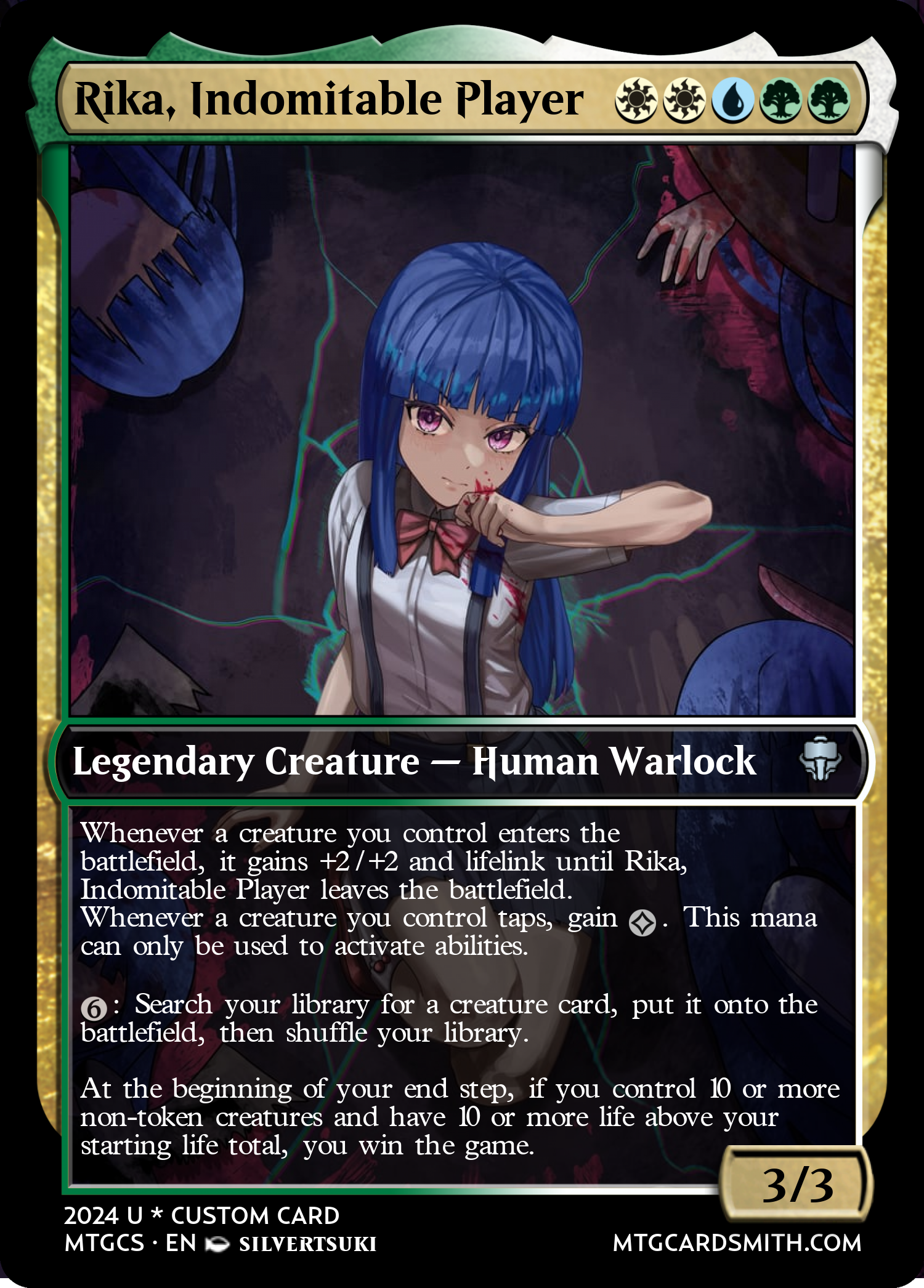 Rika, Indomitable Player