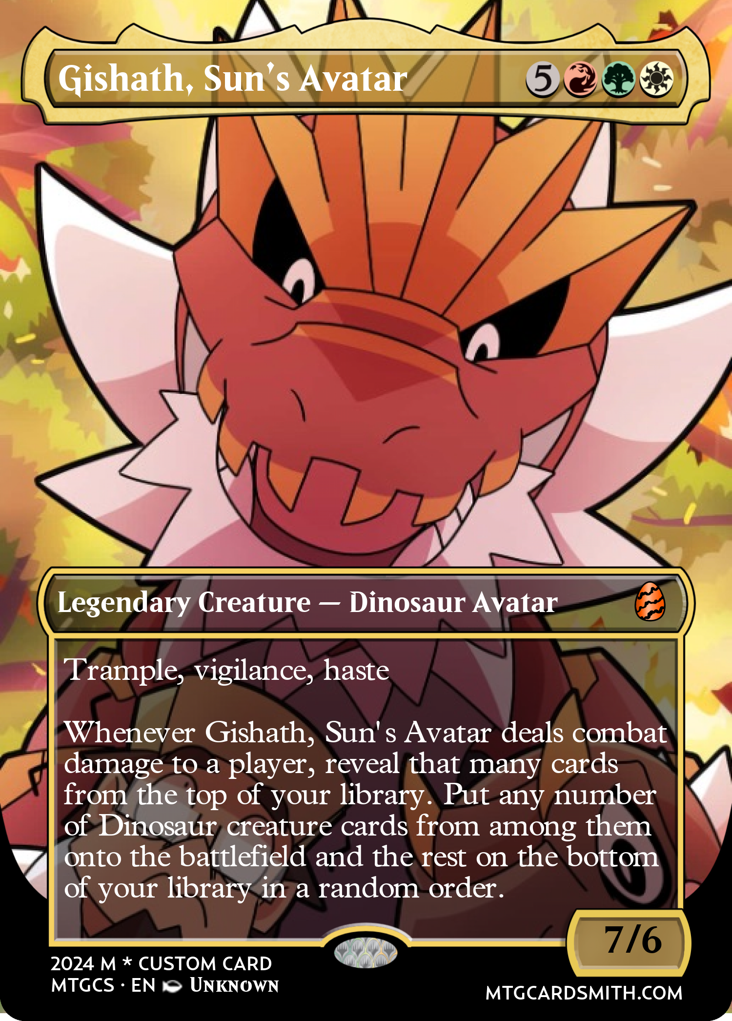 Gishath, Sun’s Avatar
