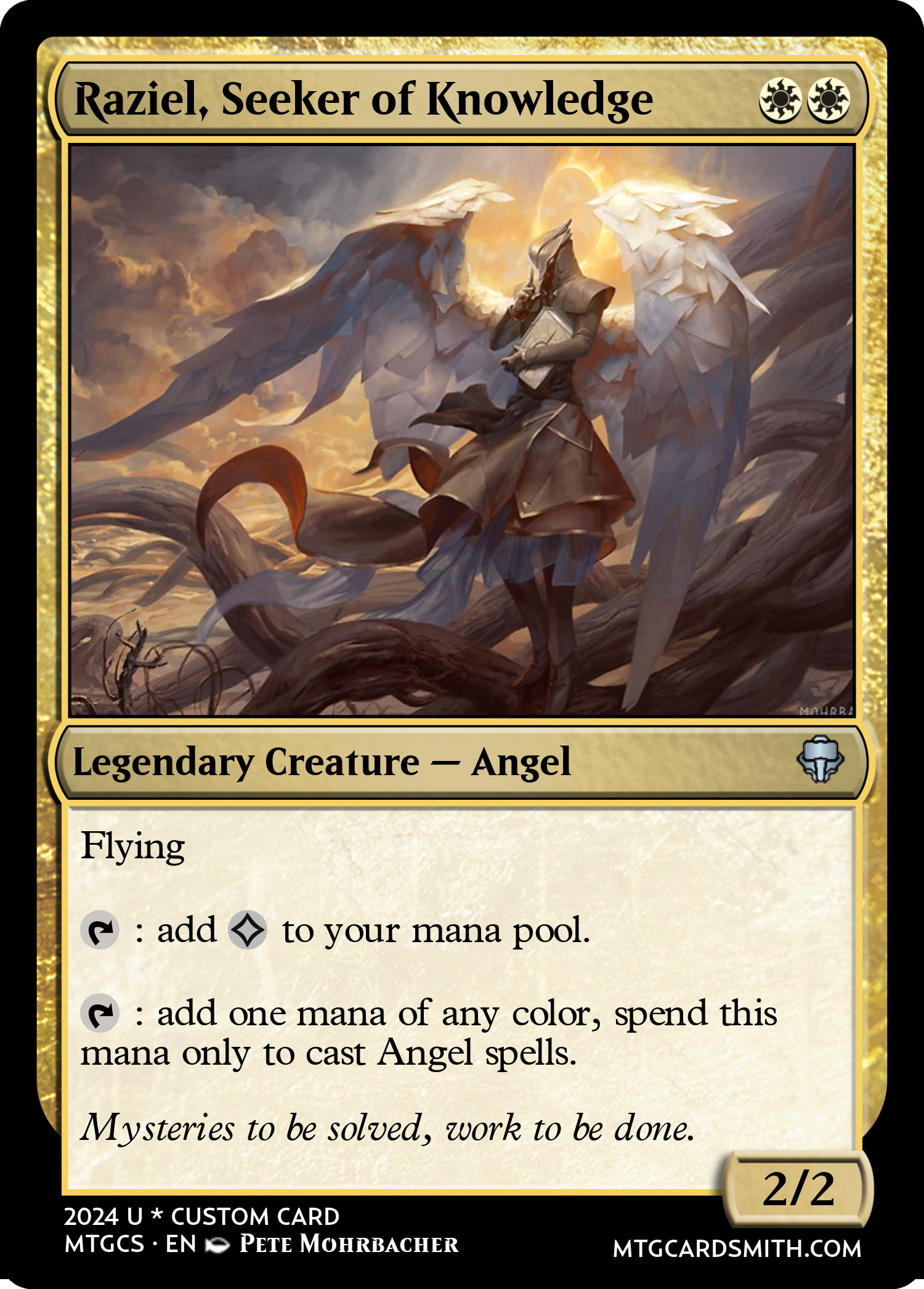 Raziel, Seeker of Knowledge 
