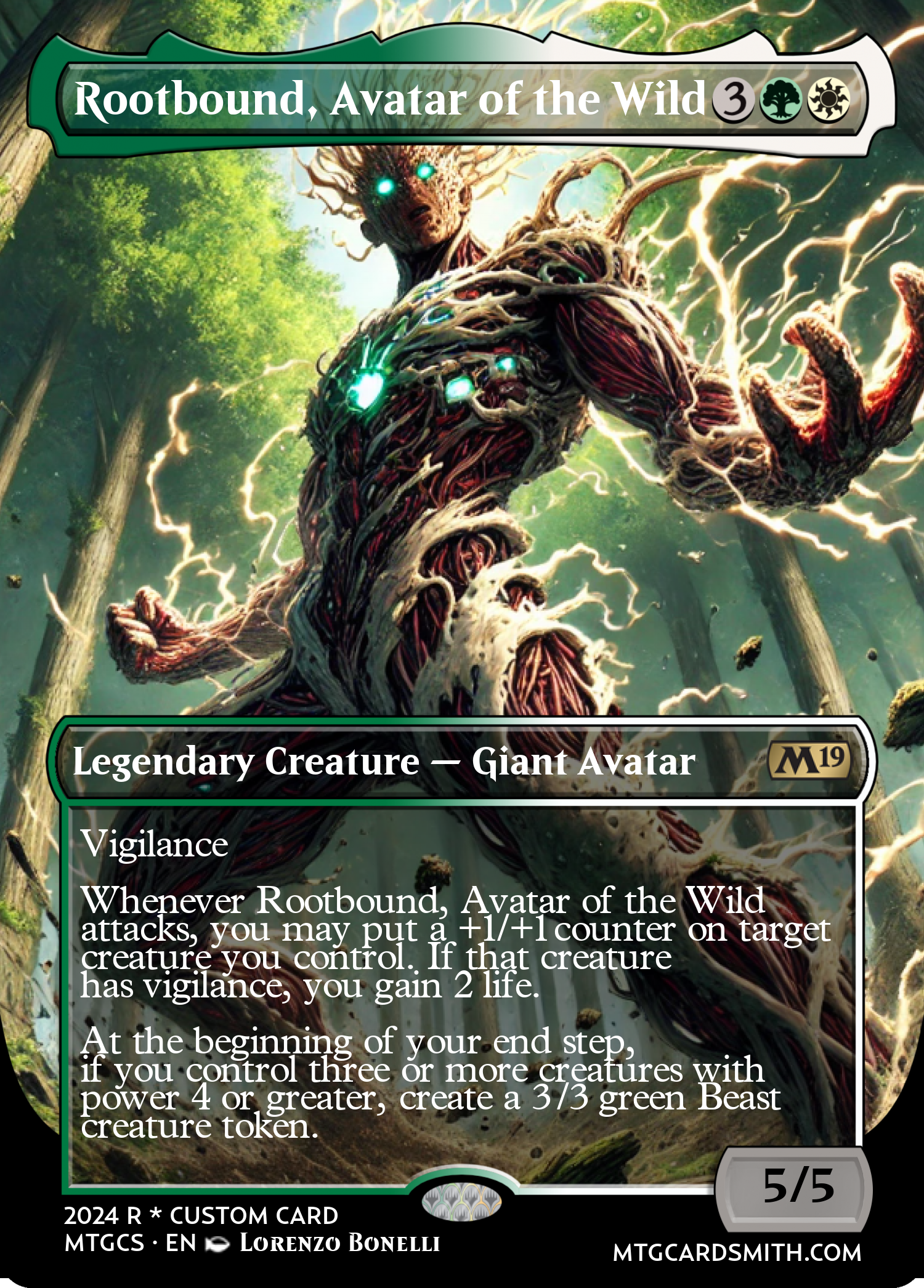 Rootbound, Avatar of the Wild