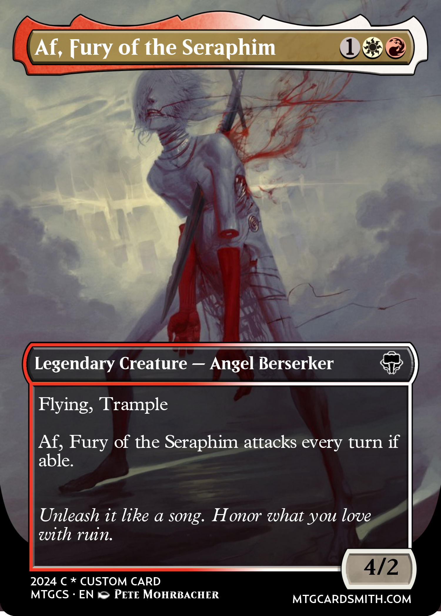 Af, Fury of the Seraphim