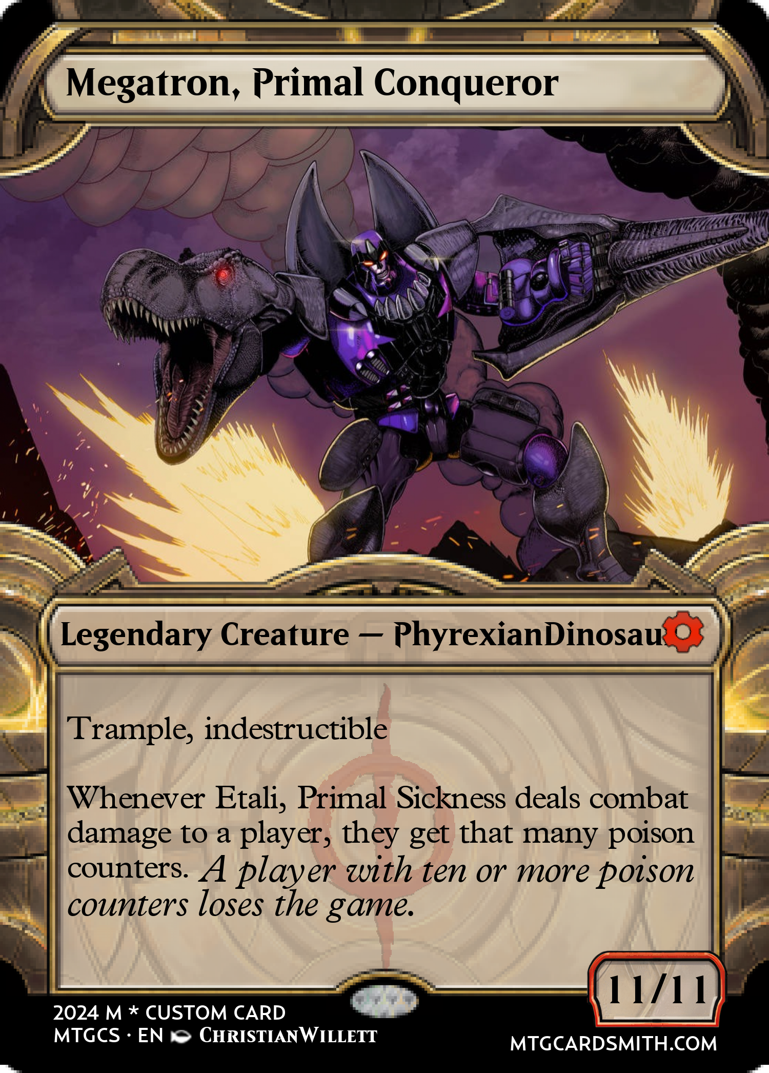 Megatron, Primal Conqueror