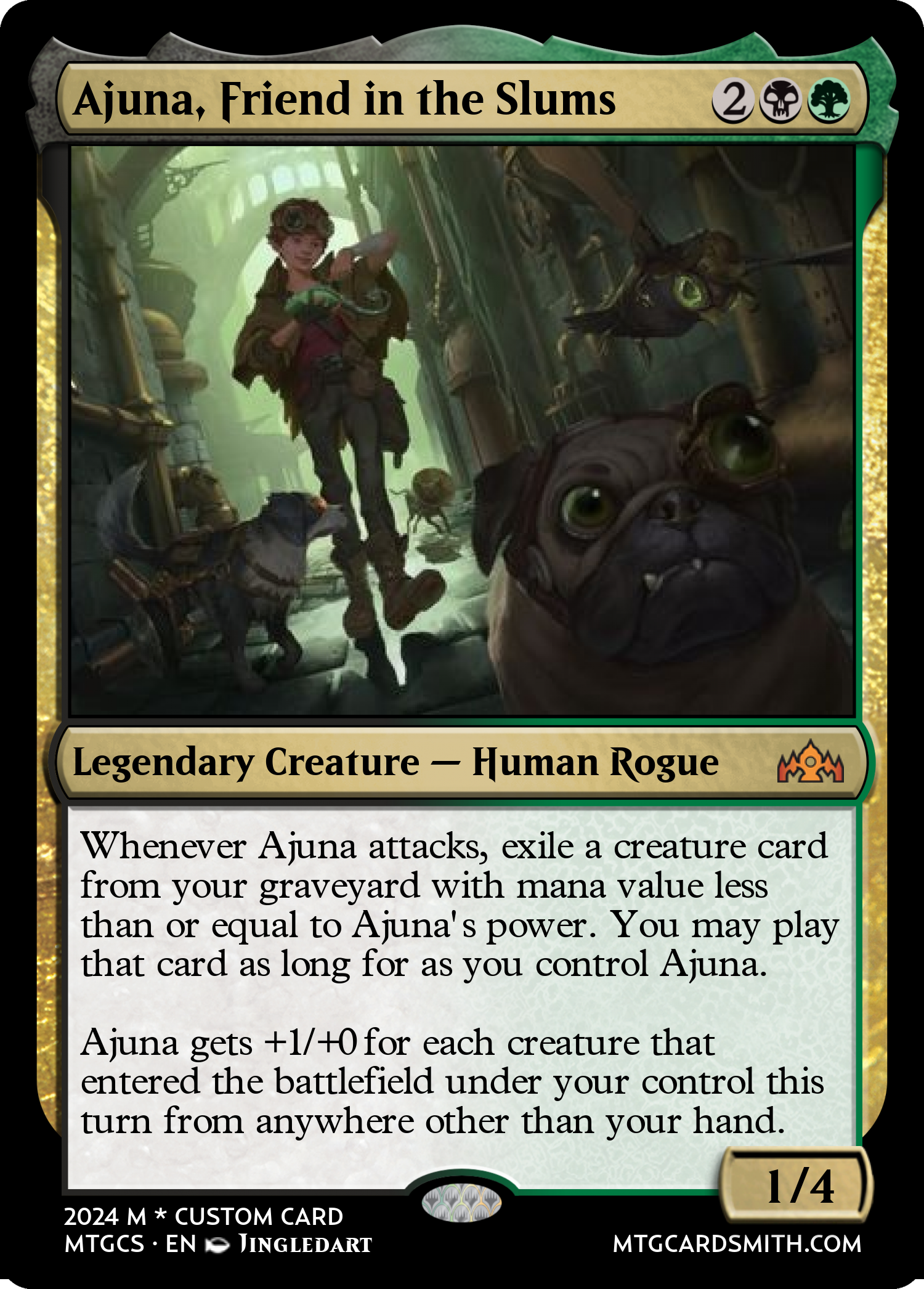 Ajuna, Friend in the Slums