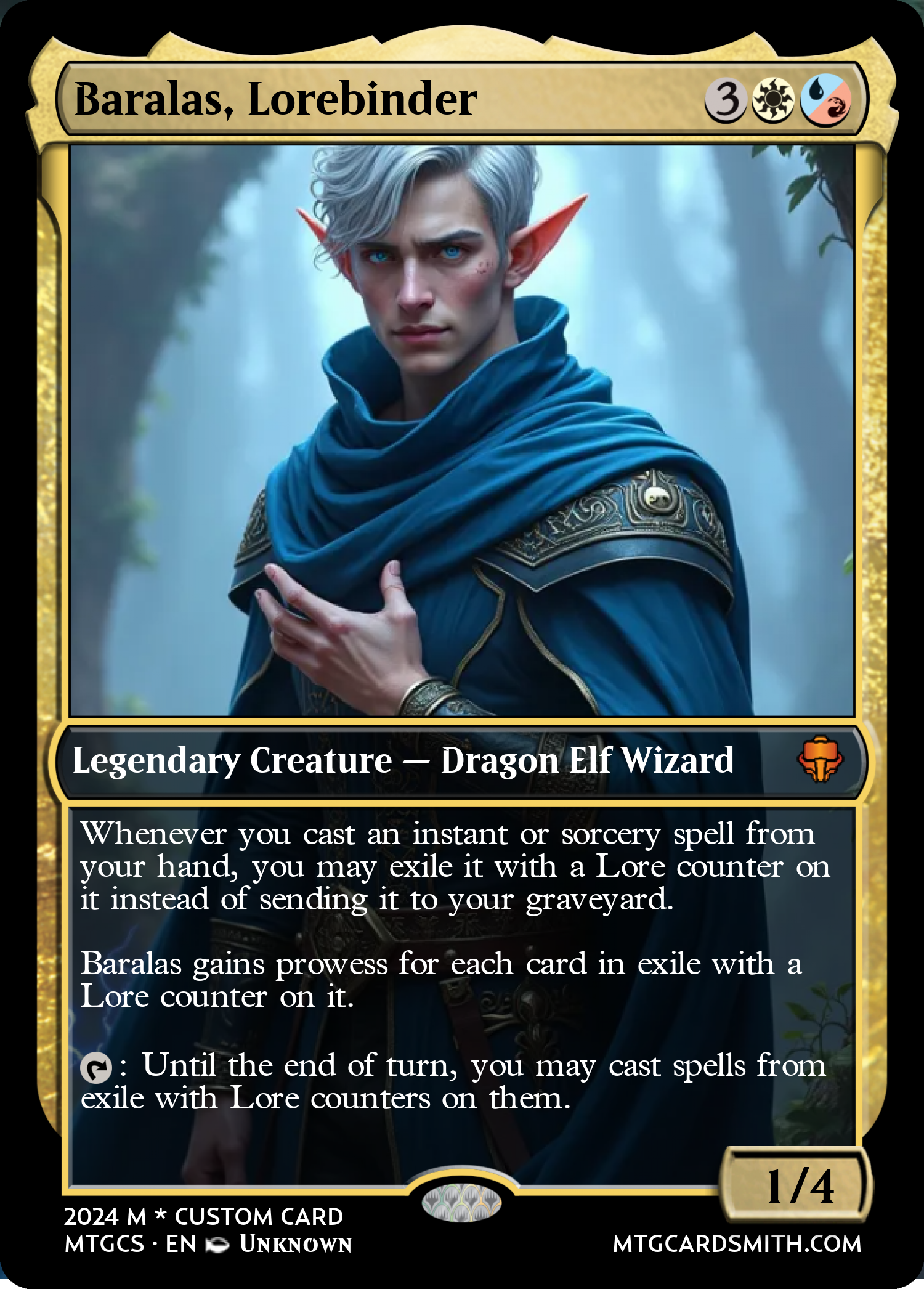 Baralas, Lorebinder