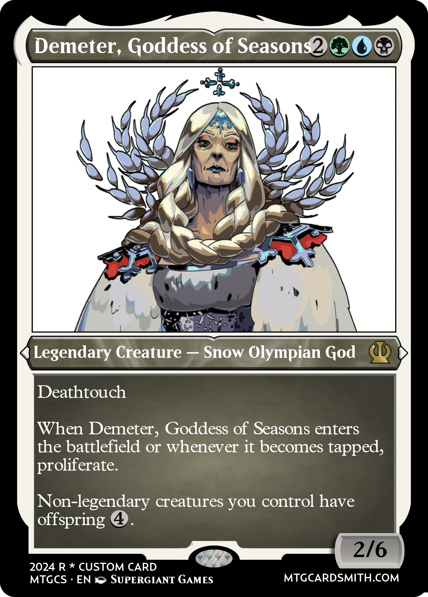 Demeter, Goddess of Seasons
