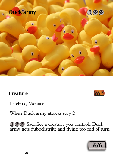Duck army