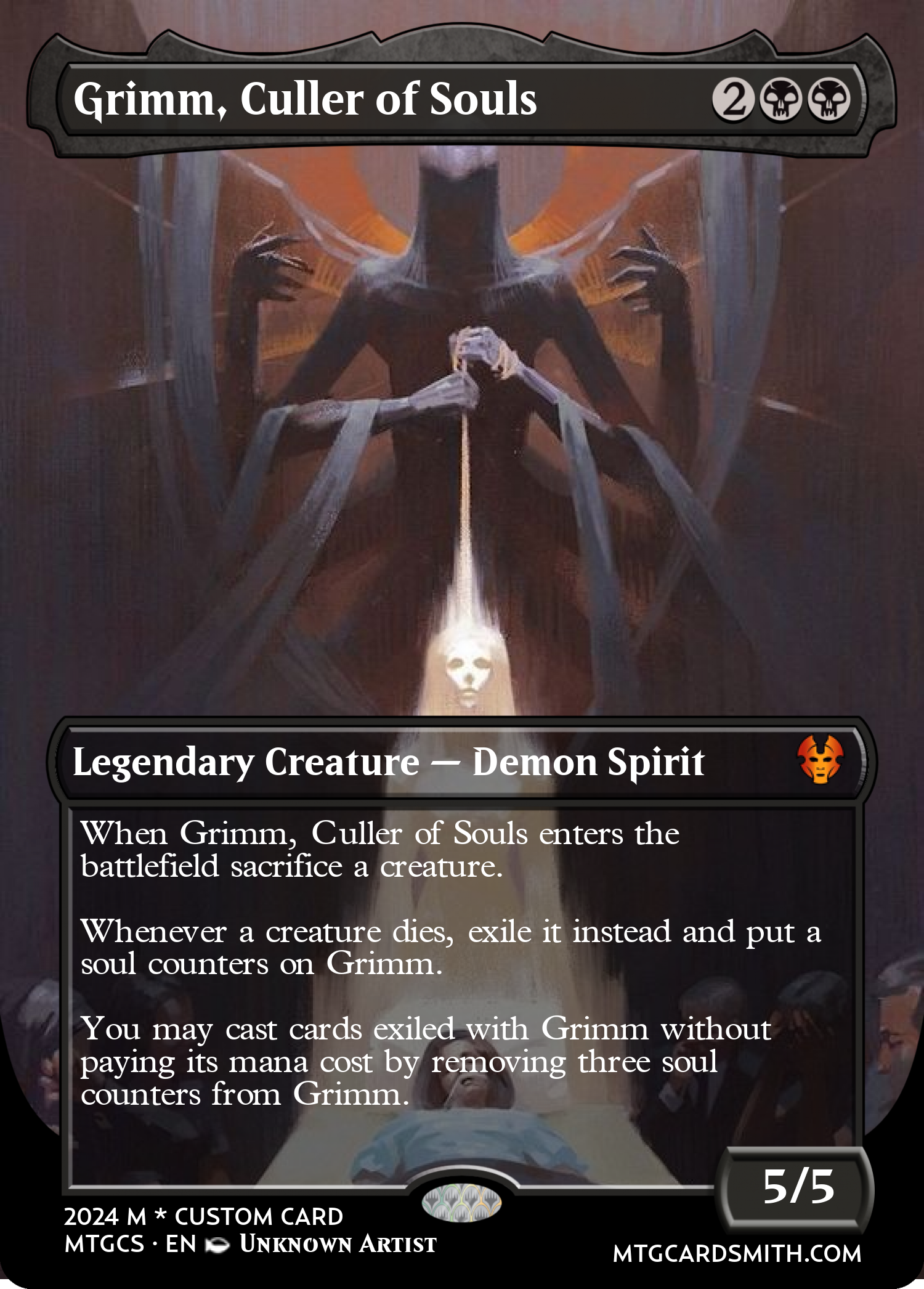 Grimm, Culler of Souls