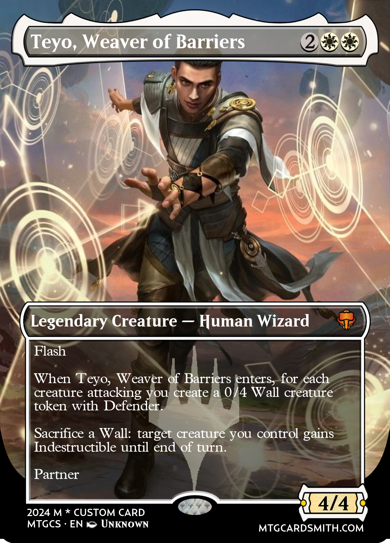 Teyo, Weaver of Barriers