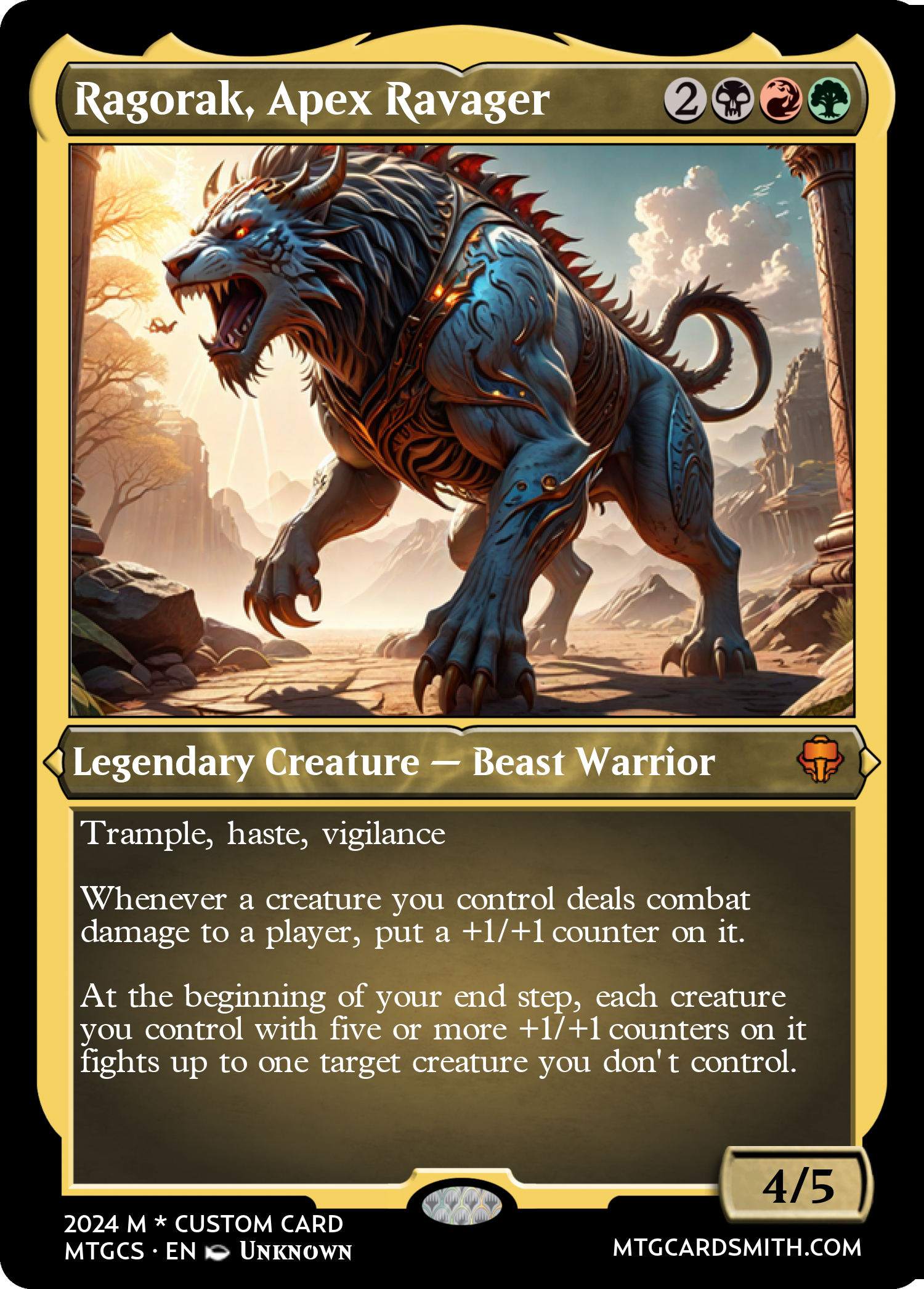 Ragorak, Apex Ravager