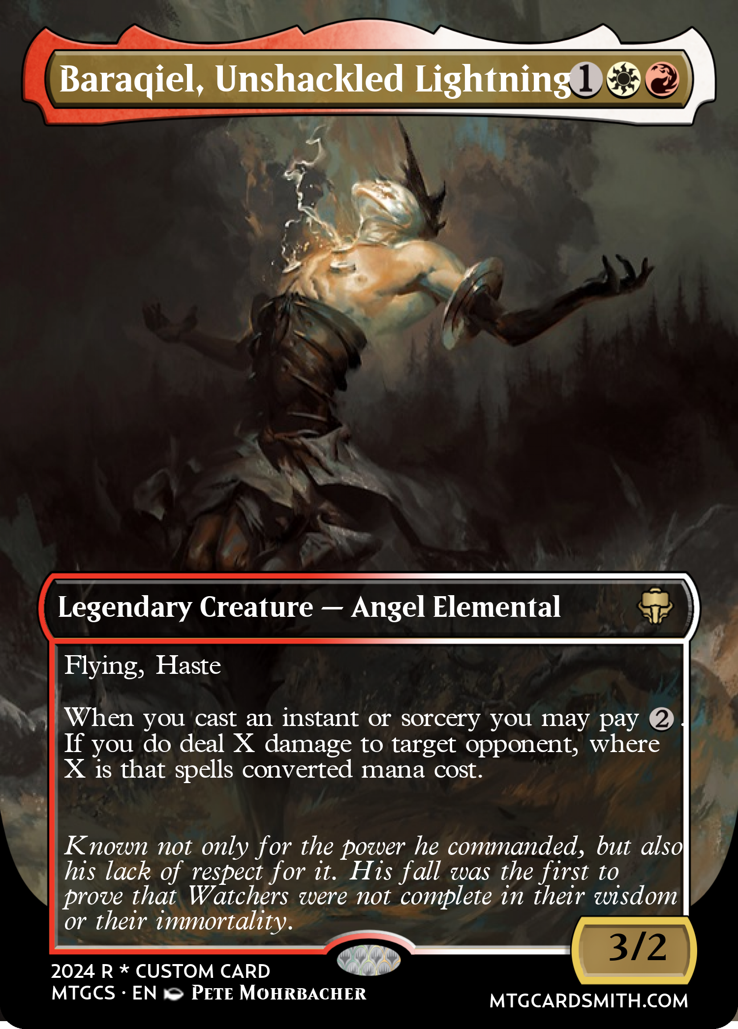 Baraqiel, Unshackled Lightning