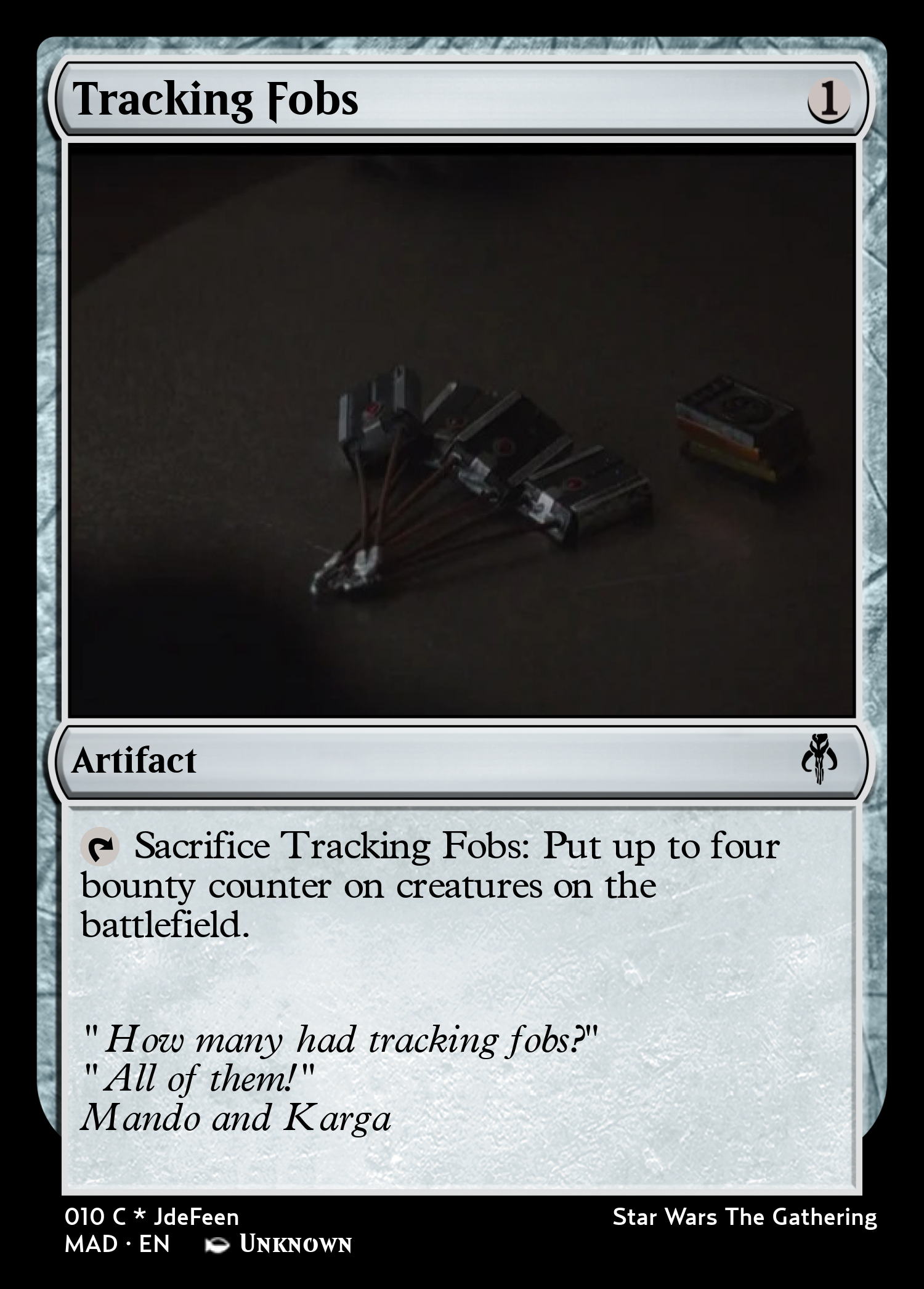 Tracking Fobs
