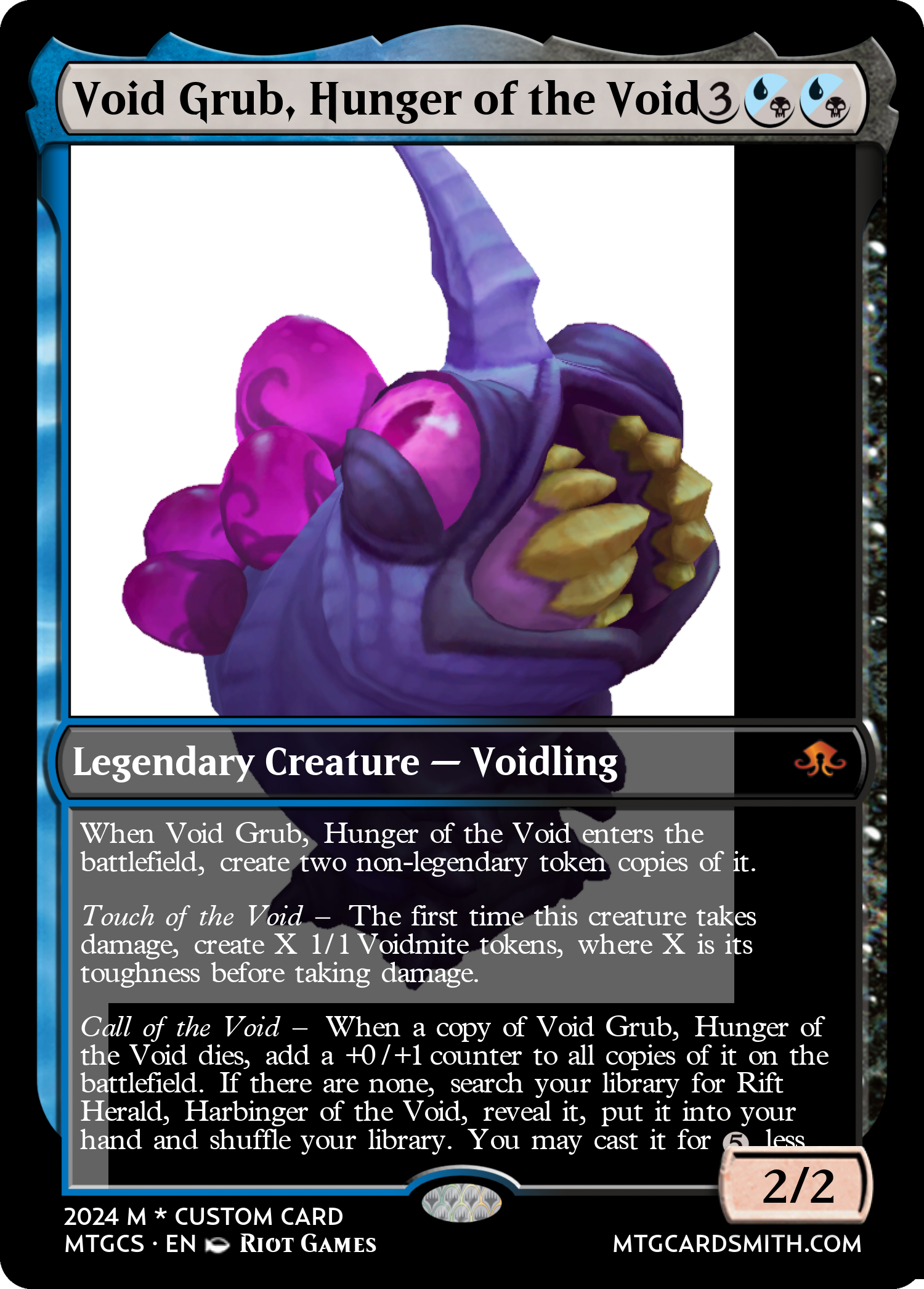 Void Grub, Hunger of the Void by Junkraj1802 | MTG Cardsmith