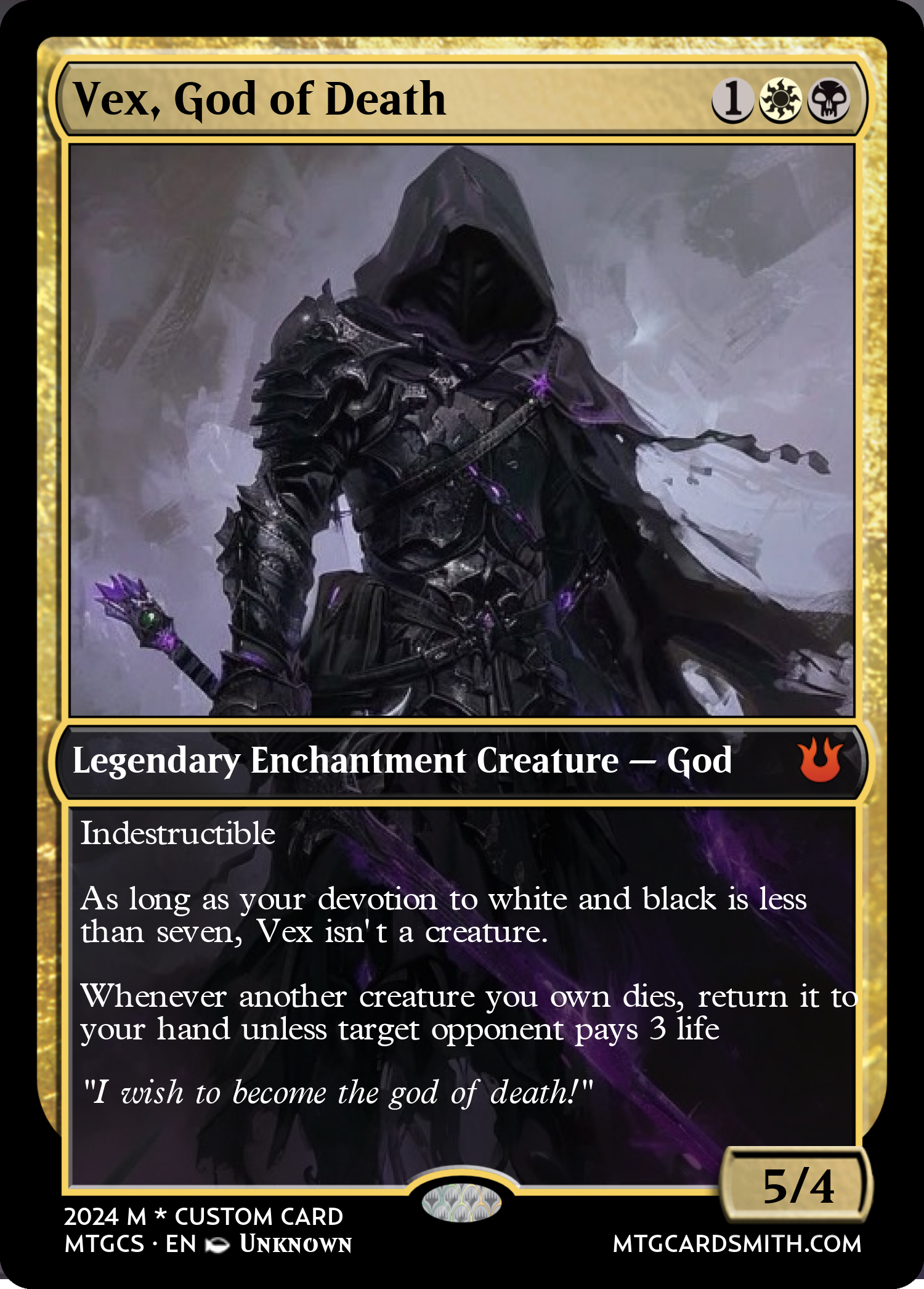 Vex, God of Death