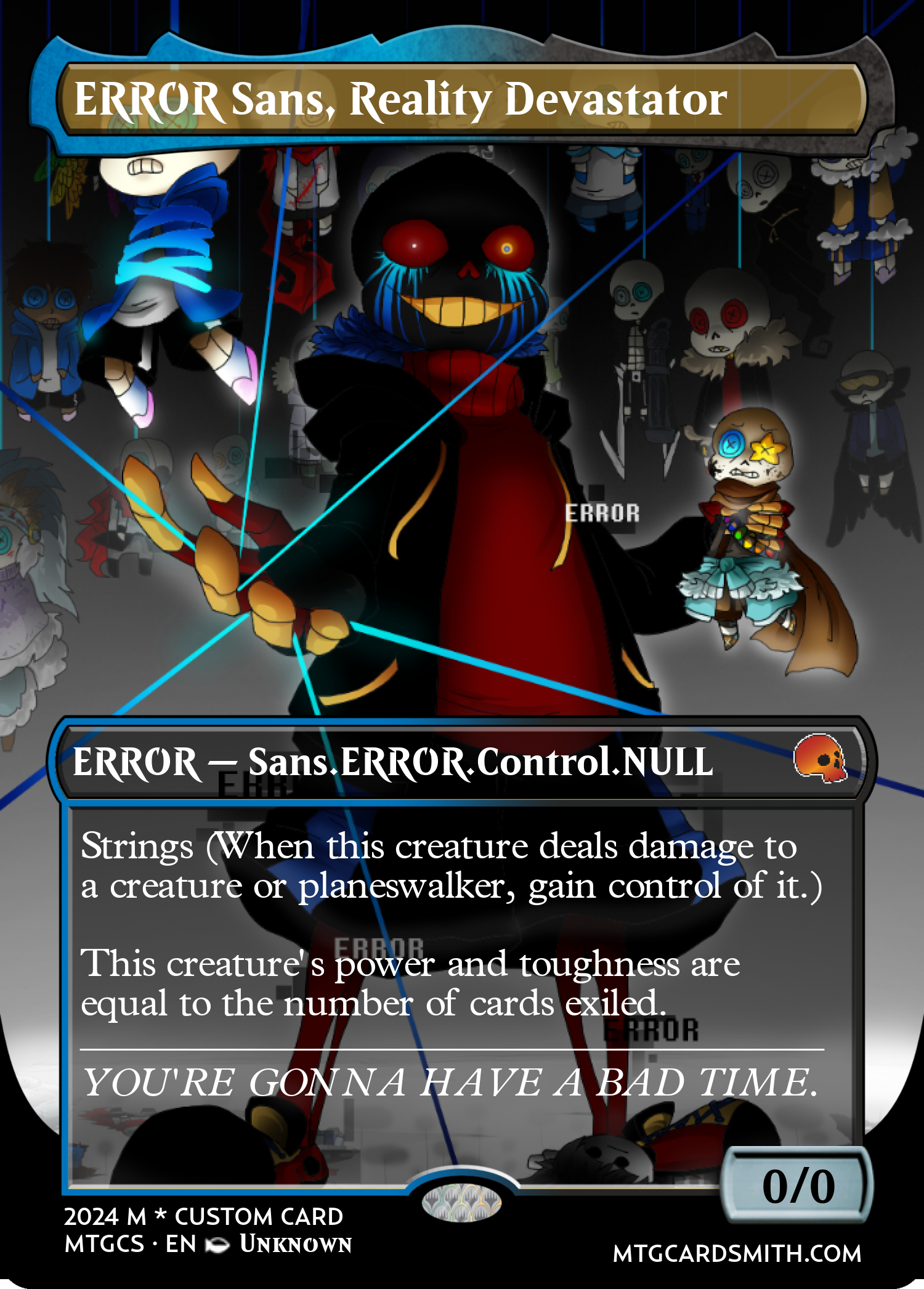 ERROR Sans, Reality Devastator