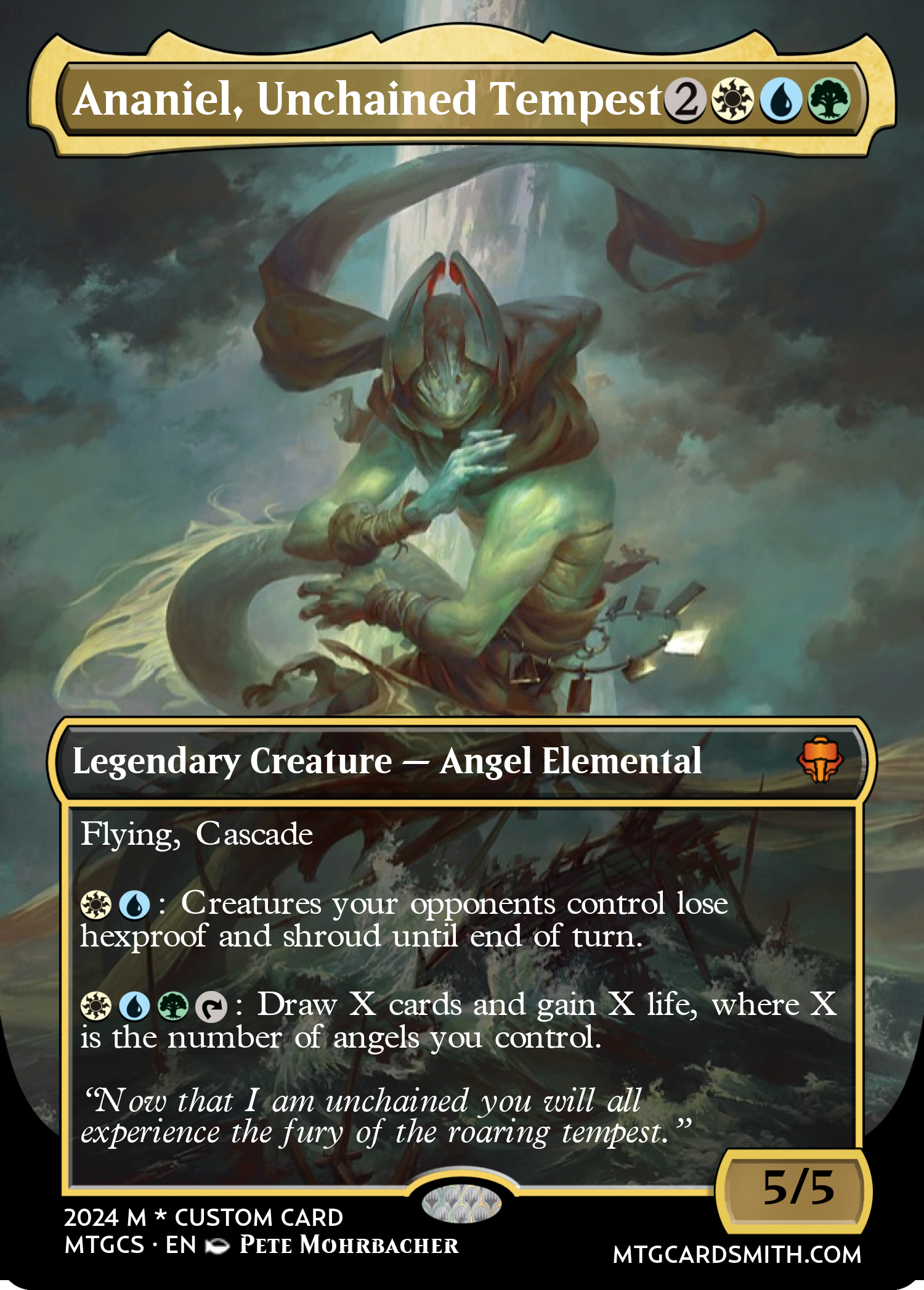 Ananiel, Unchained Tempest