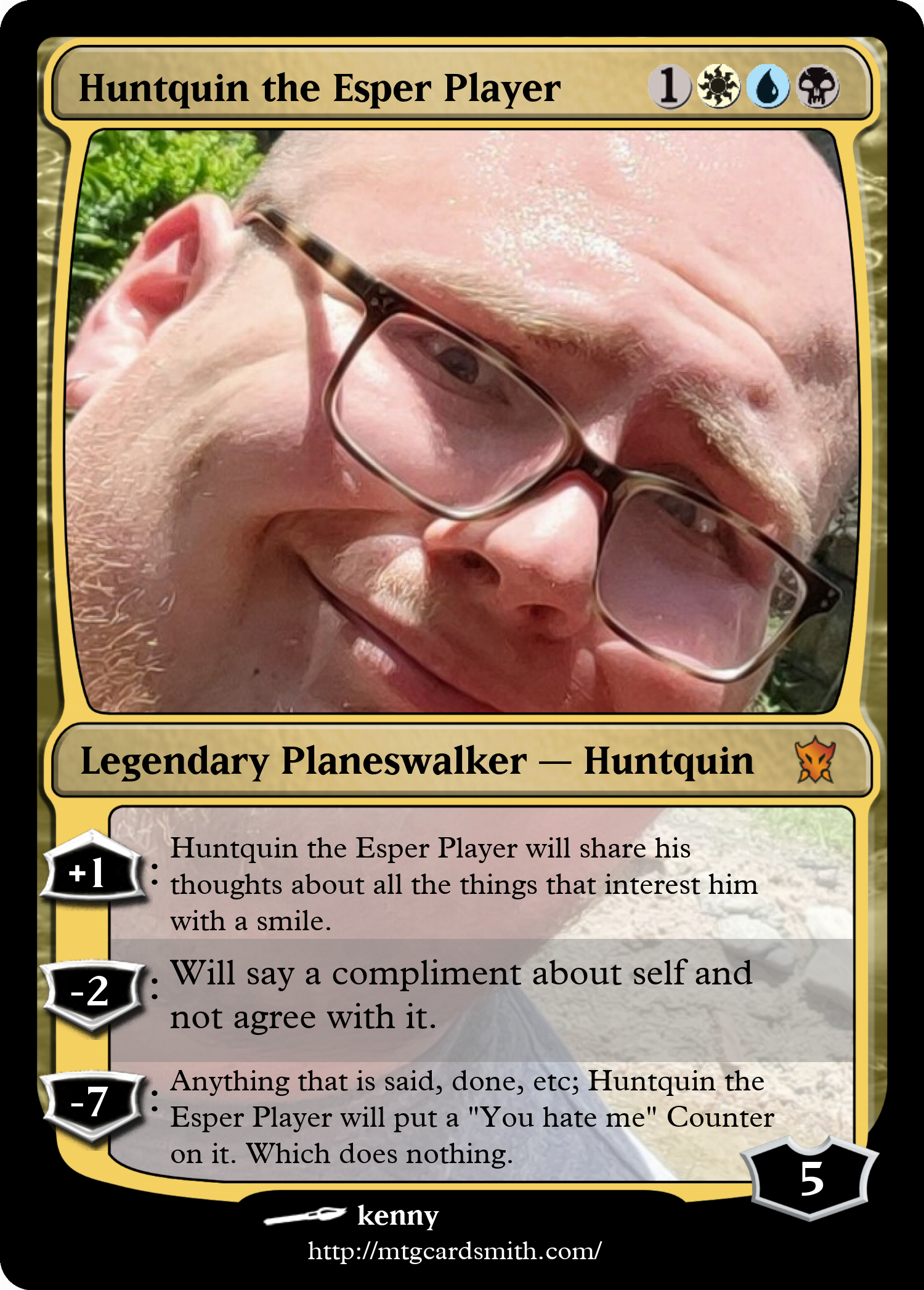 Huntquin the Esper Player