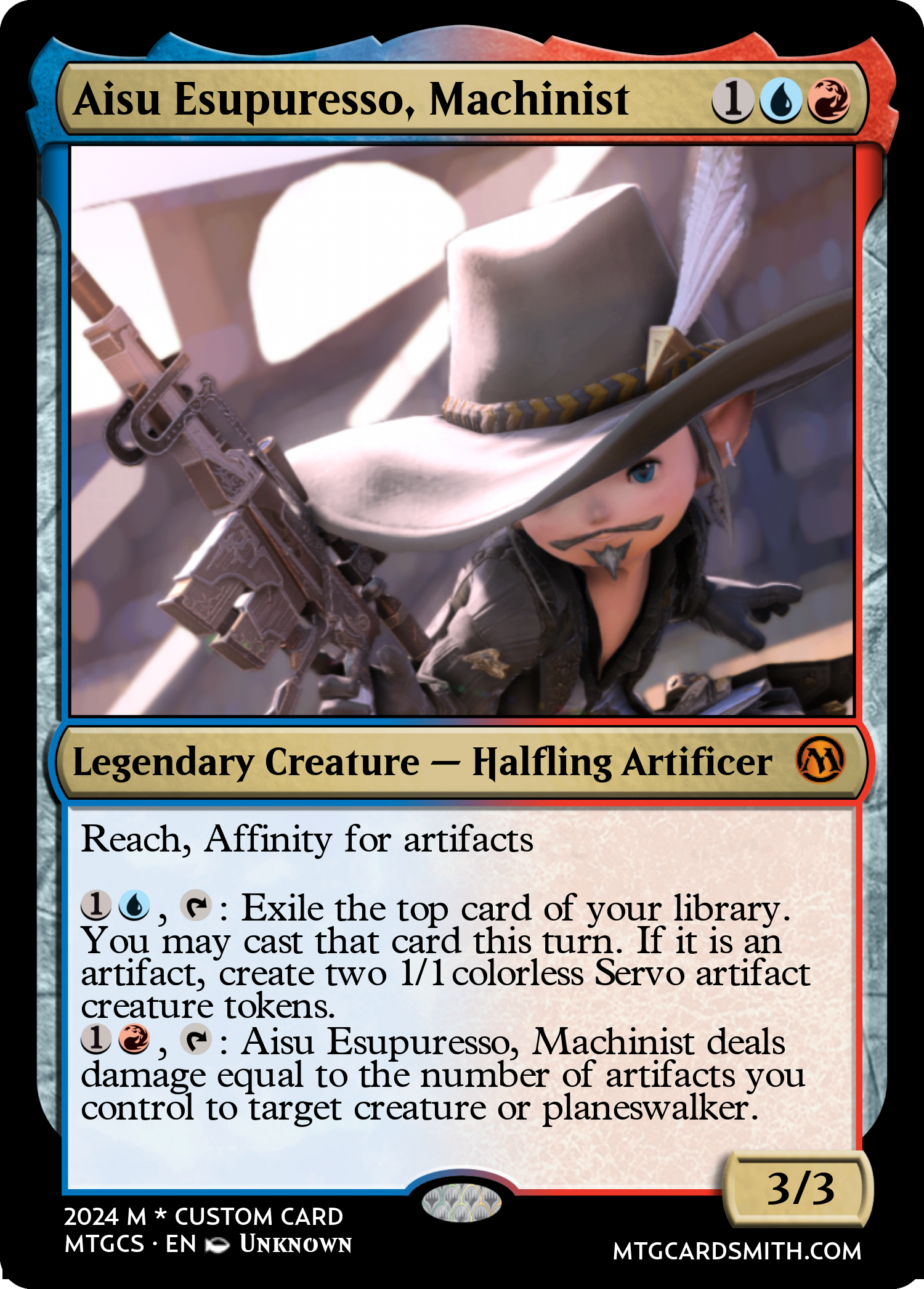 Aisu Esupuresso, Machinist