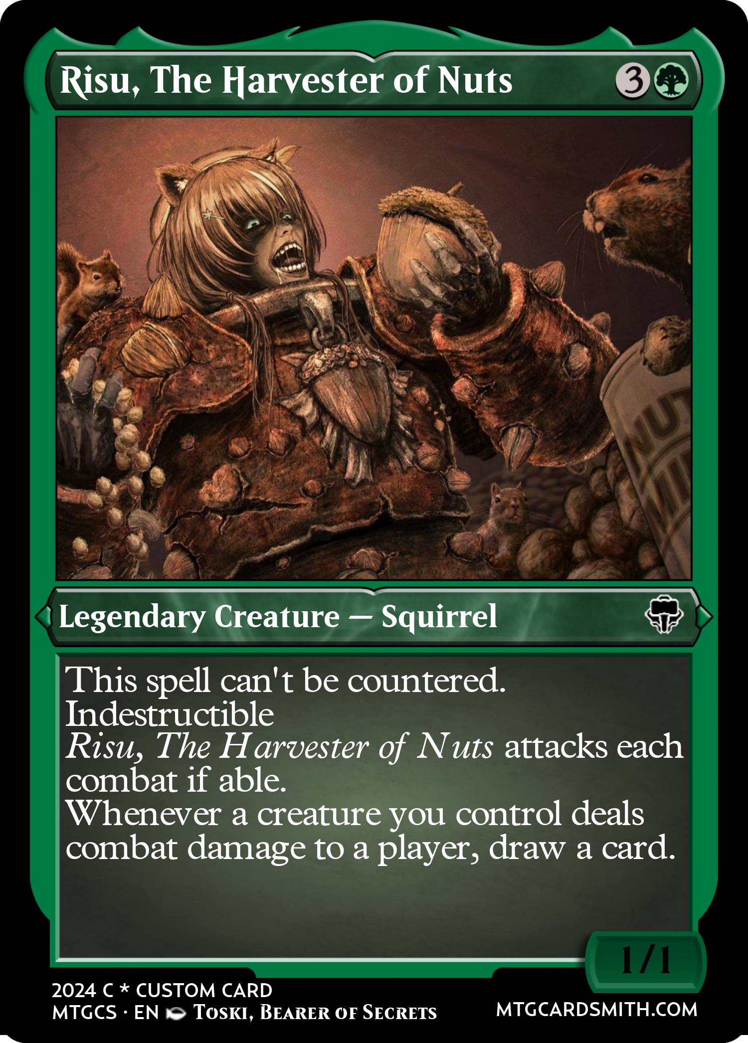 Risu, The Harvester of Nuts