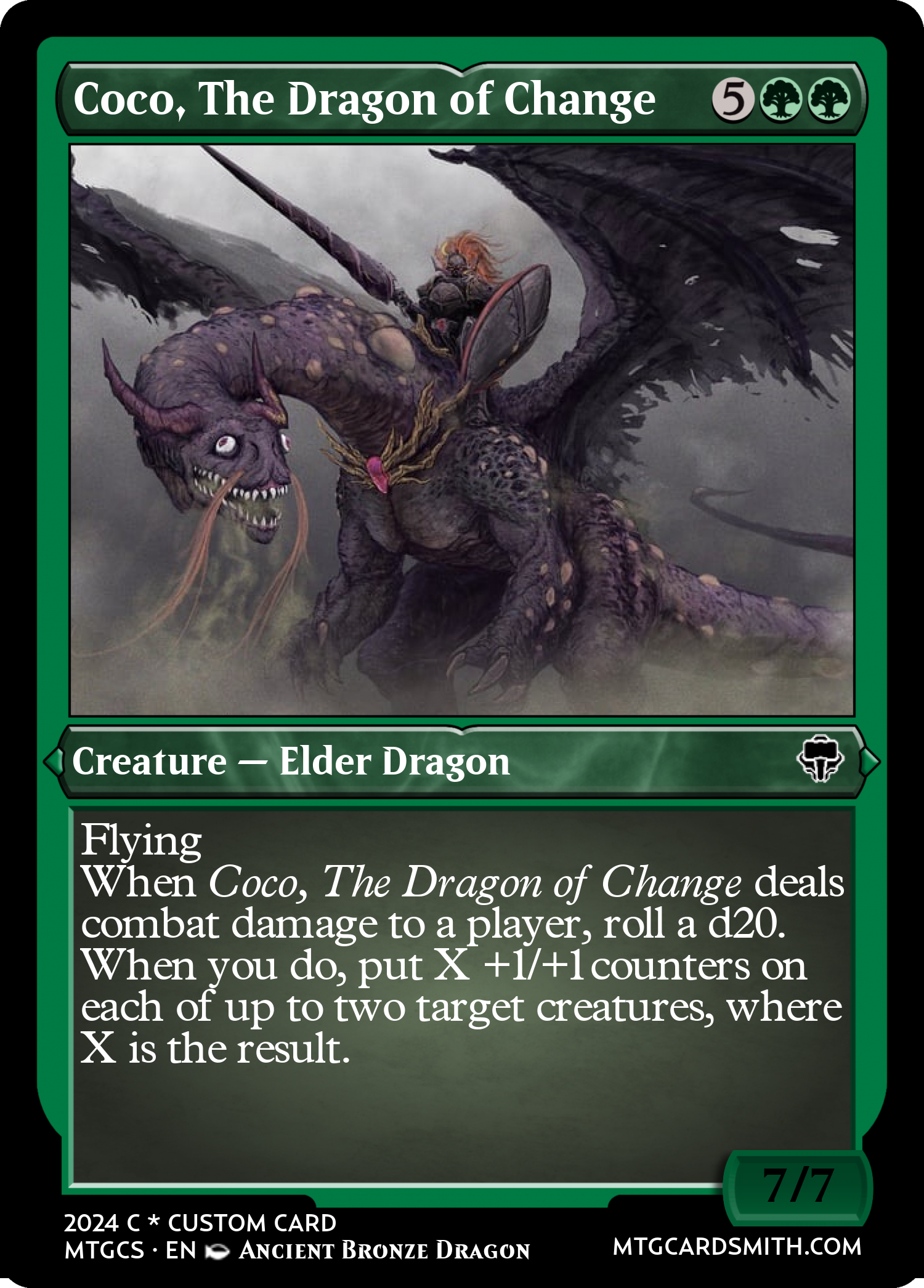 Coco, The Dragon of Change