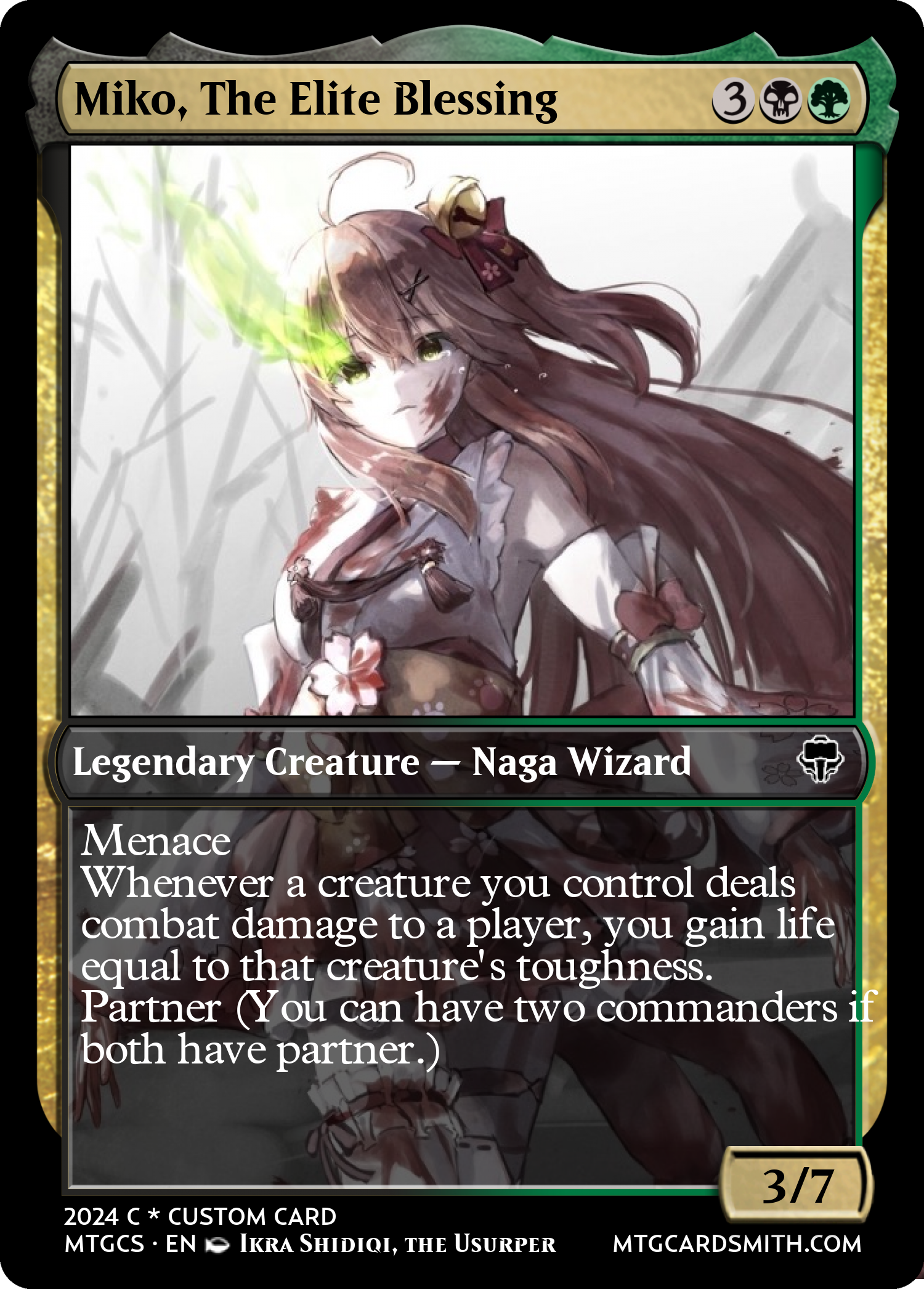Miko, The Elite Blessing