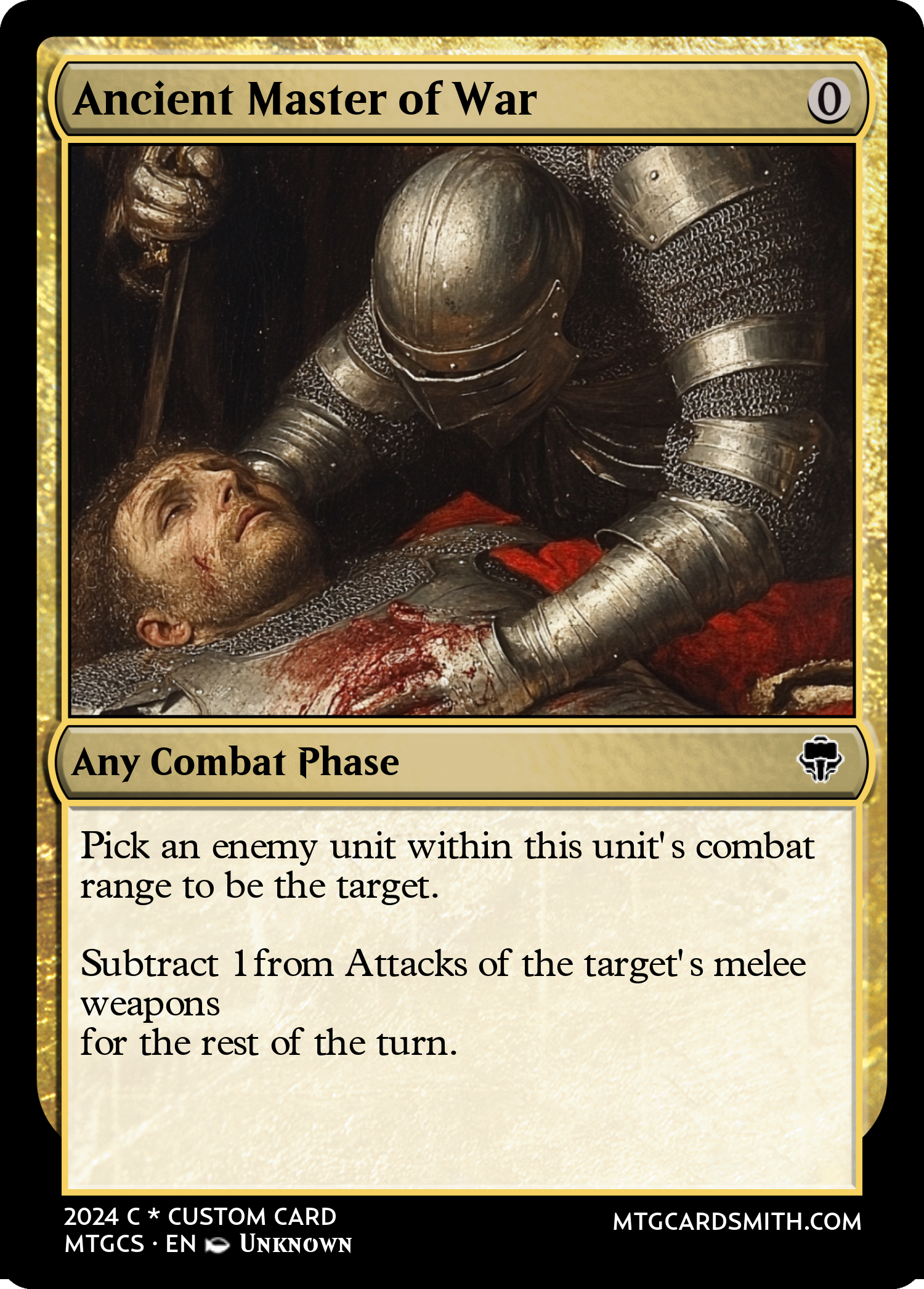 Ancient Master of War