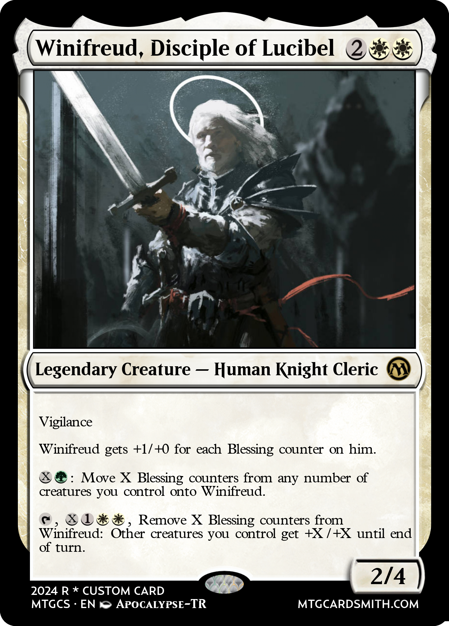 Winifreud, Disciple of Lucibel