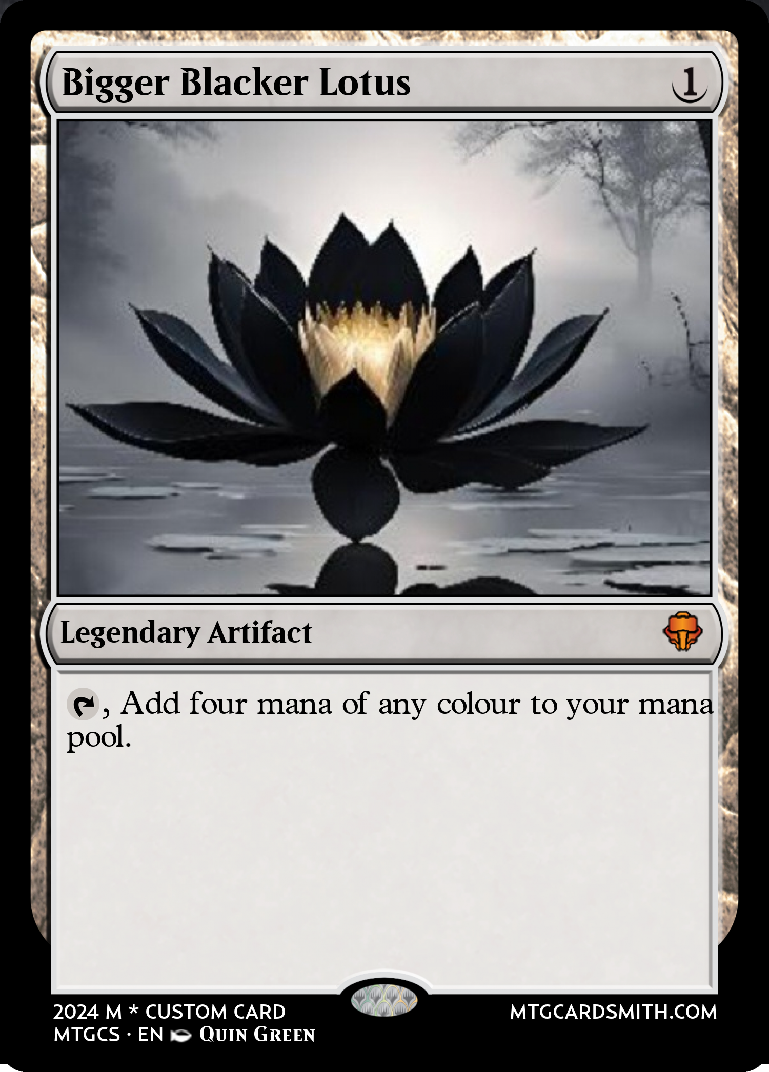 Bigger Blacker Lotus