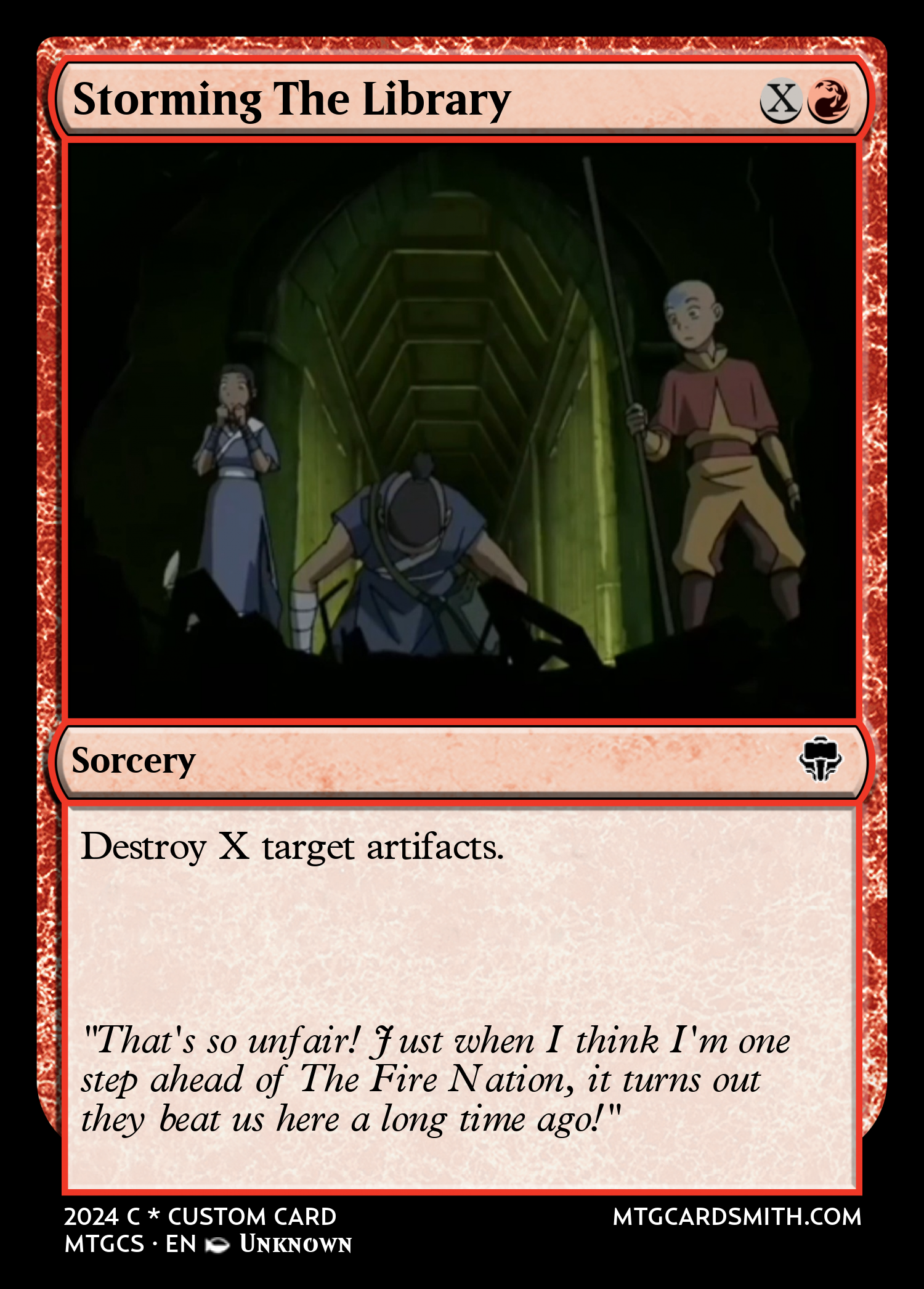 Storming The Library
