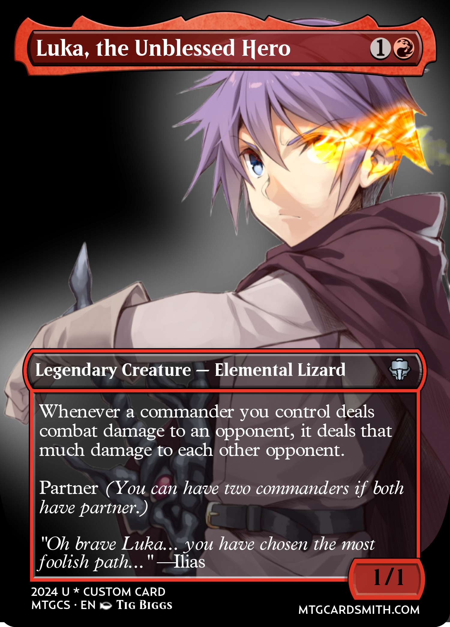Luka, the Unblessed Hero