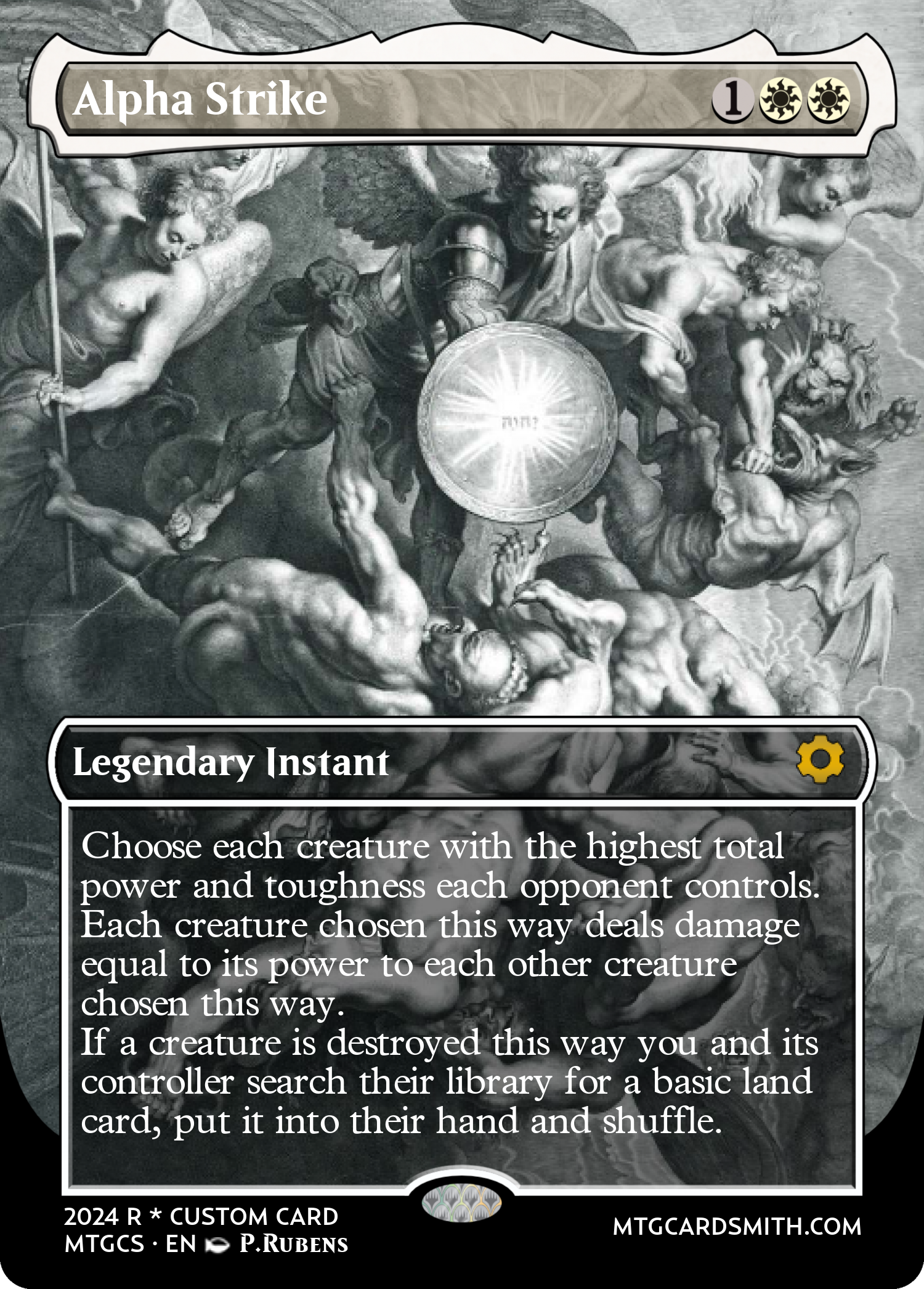 Alpha Strike by Geezehv | MTG Cardsmith Alpha Strike by Geezehv | MTG Cardsmith