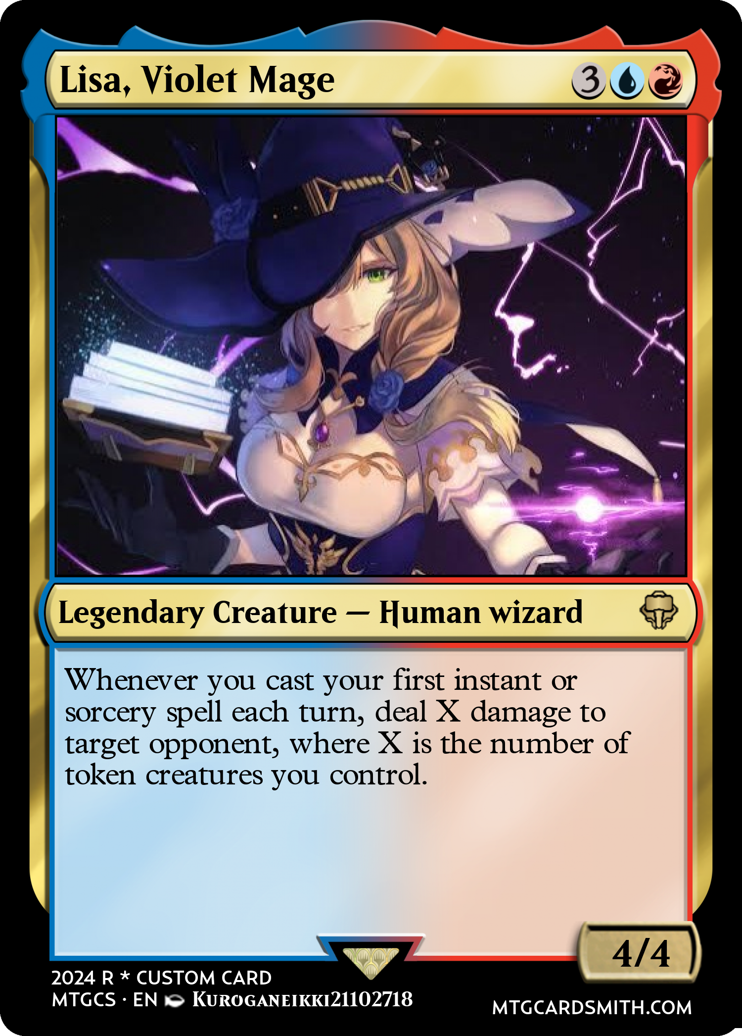 Lisa, Violet Mage