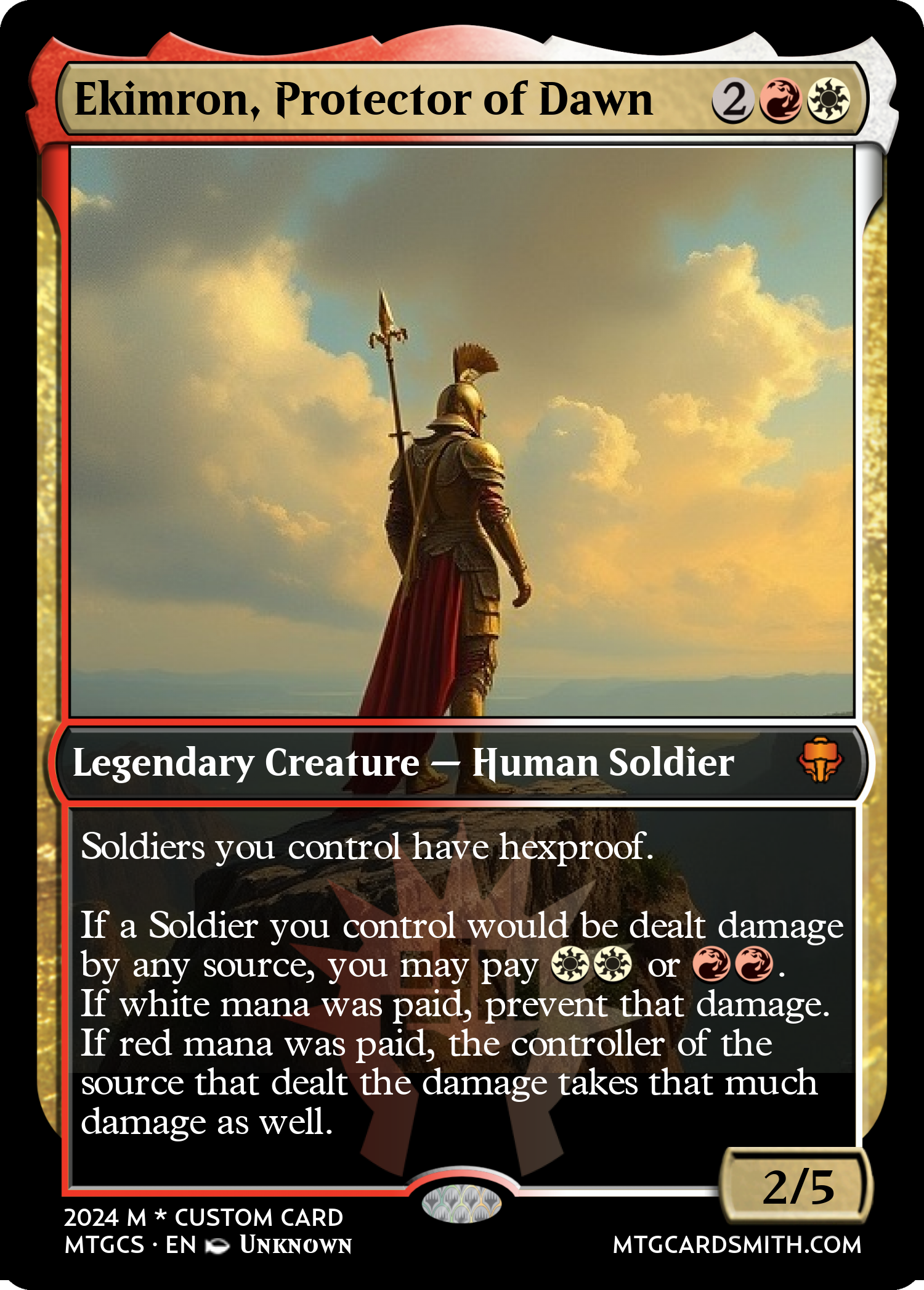Ekimron, Protector of Dawn