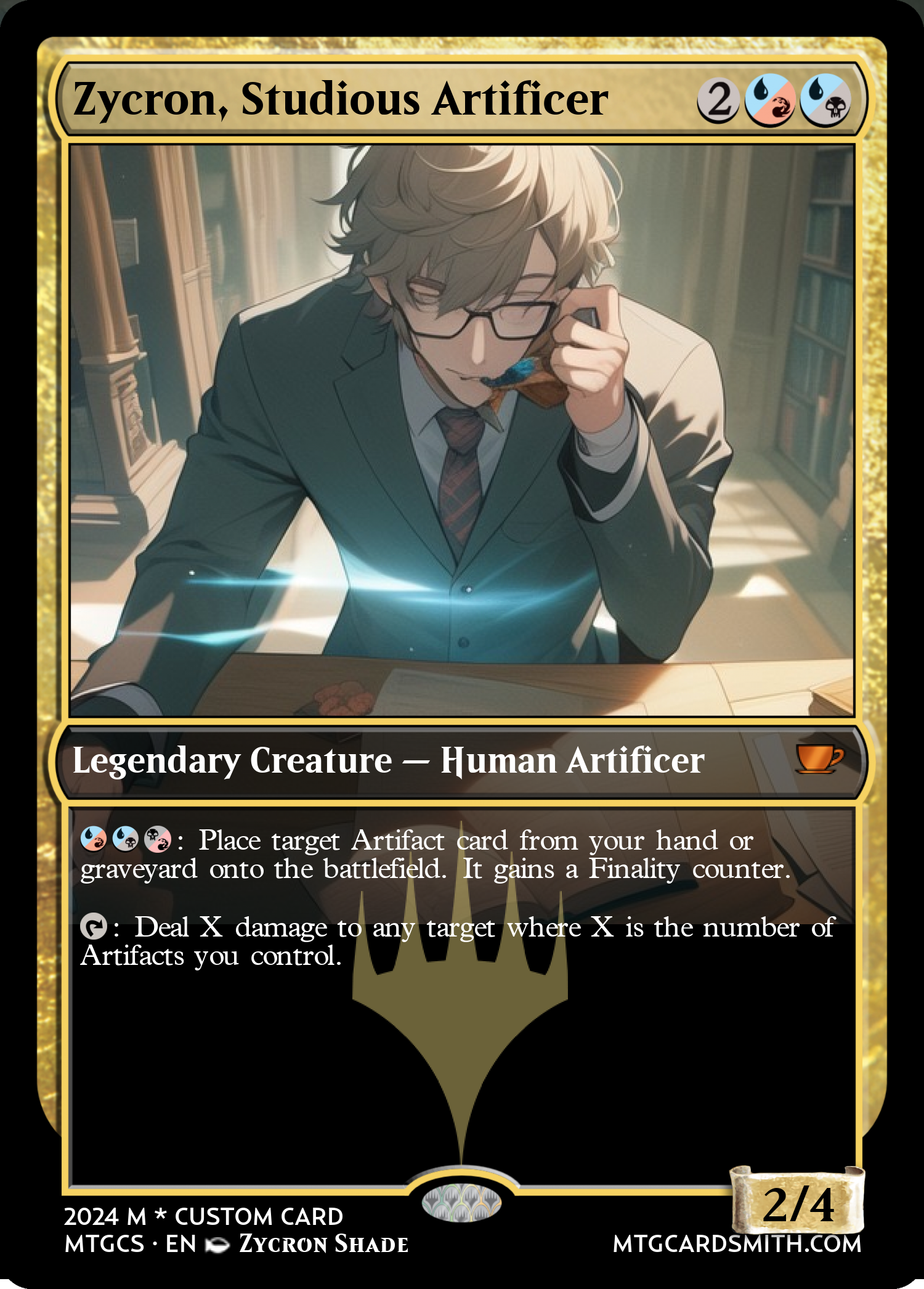 Zycron, Studious Artificer