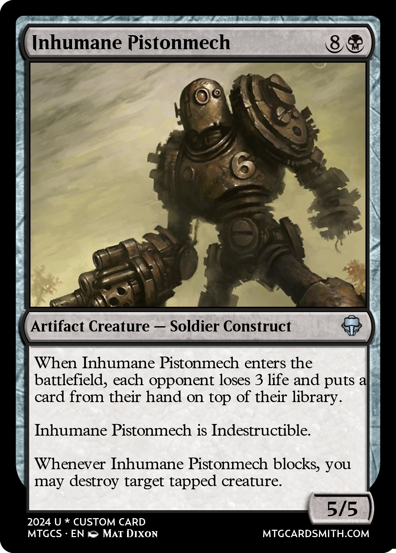 Inhumane Pistonmech
