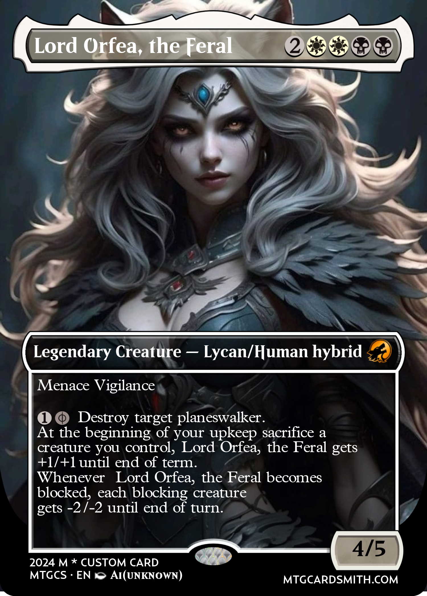 Lord Orfea, the Feral 
