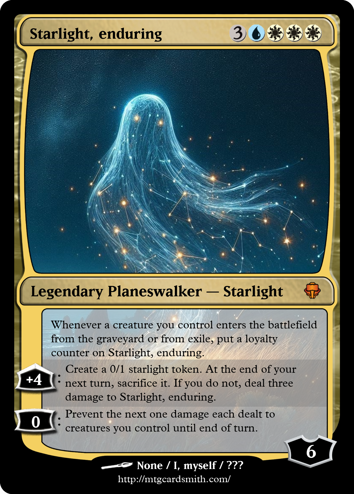 Starlight, enduring