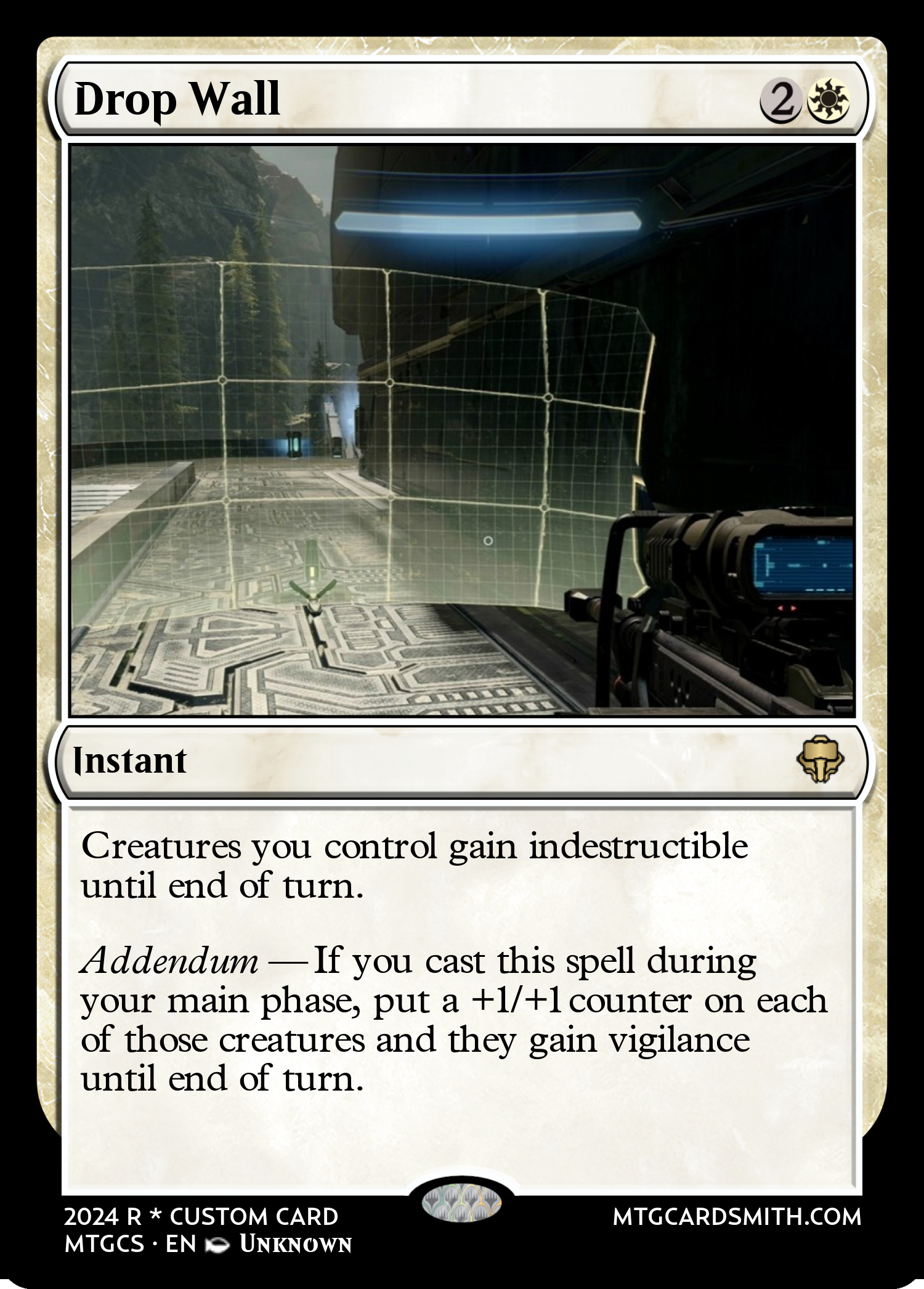 Drop Wall