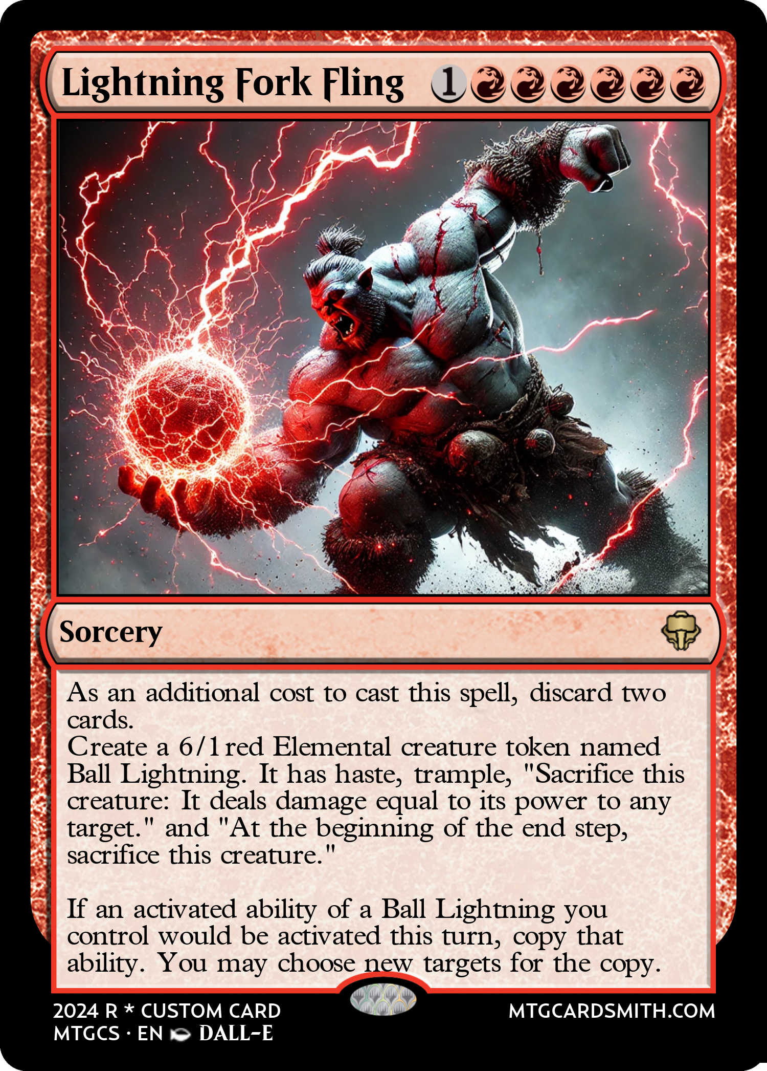 Lightning Fork Fling