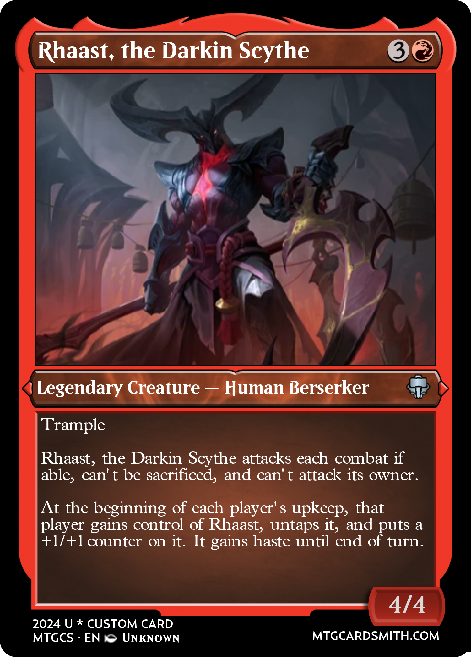 Rhaast, the Darkin Scythe