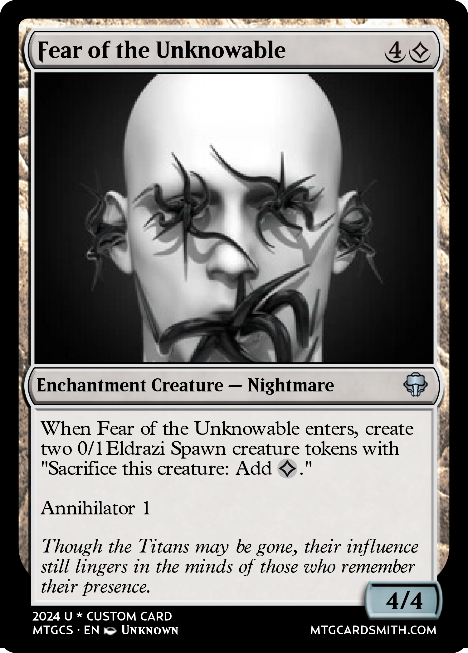 Fear of the Unknowable